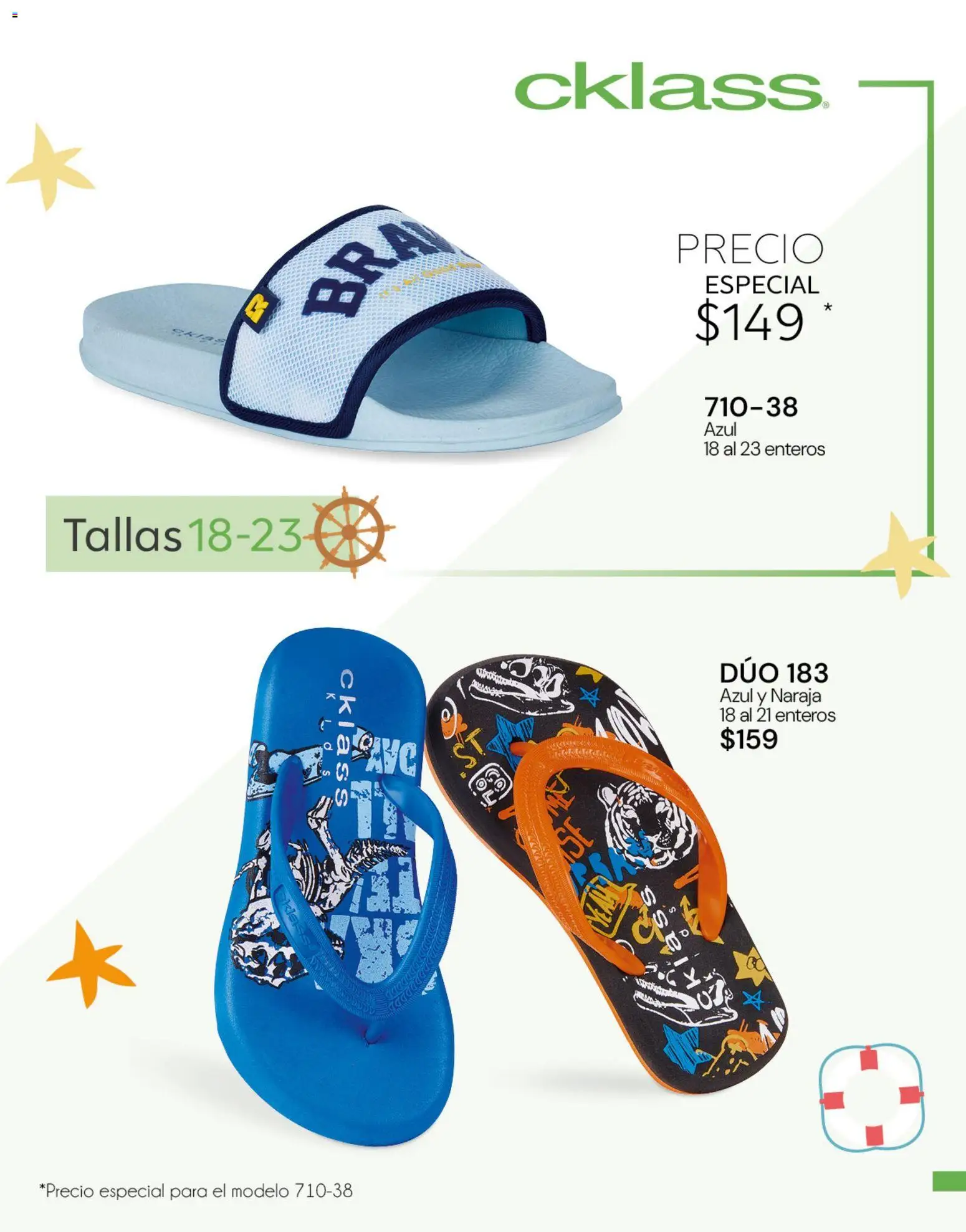 Nuevas ofertas de Cklass válidas en toda la República Mexicana desde el 05.03.2026. ¡Encuentra las mejores ofertas en Cklass catálogo Complemento Verano Ropa! | Página: 446