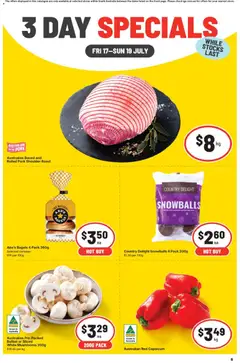 Preview of IGA 3 Day Specials SA - valid from 17/07/2026