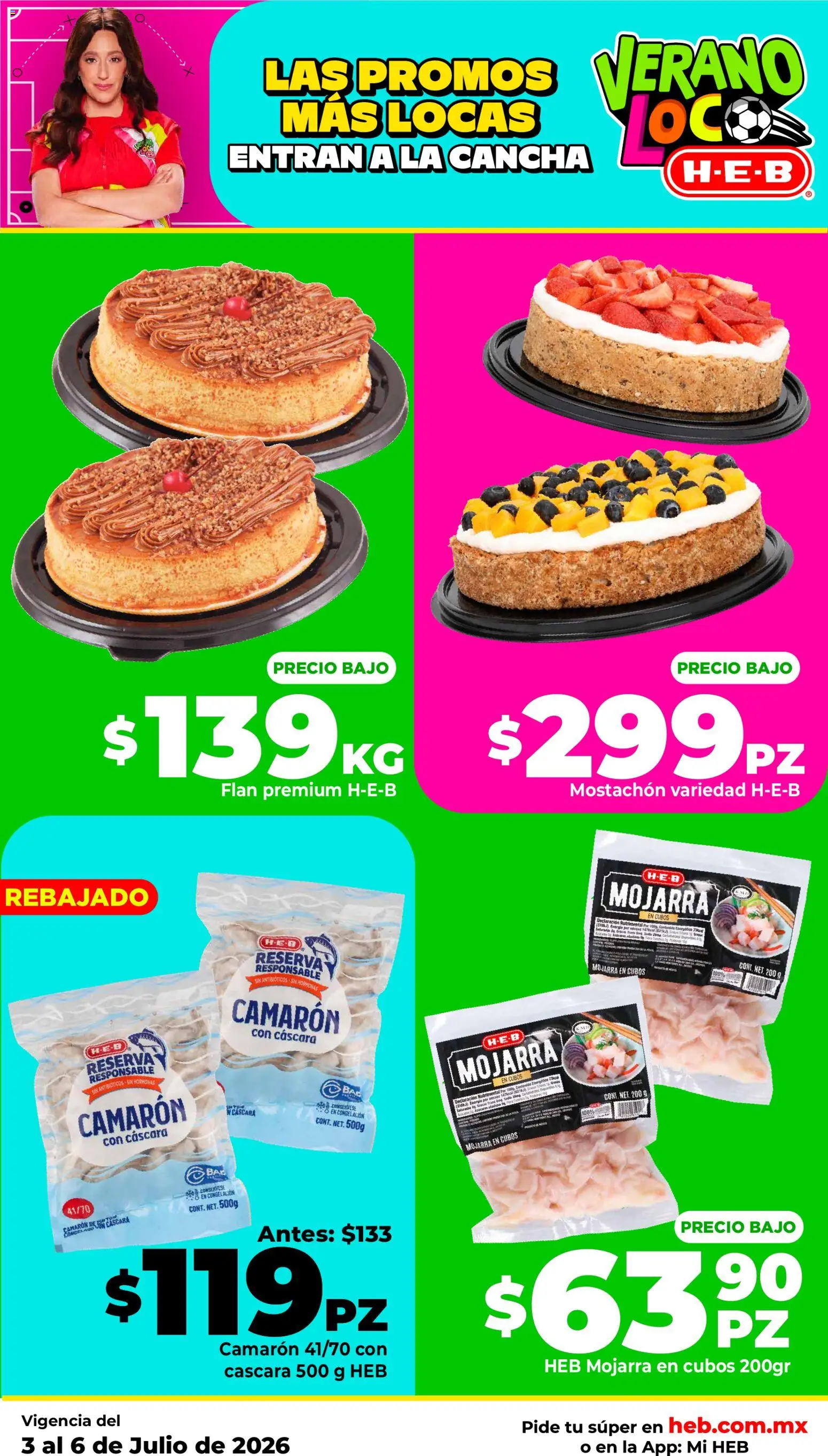 Nuevas ofertas de H-E-B válidas en toda la República Mexicana desde el 03/07/2026. ¡Encuentra las mejores ofertas en H-E-B folleto! | Página: 15