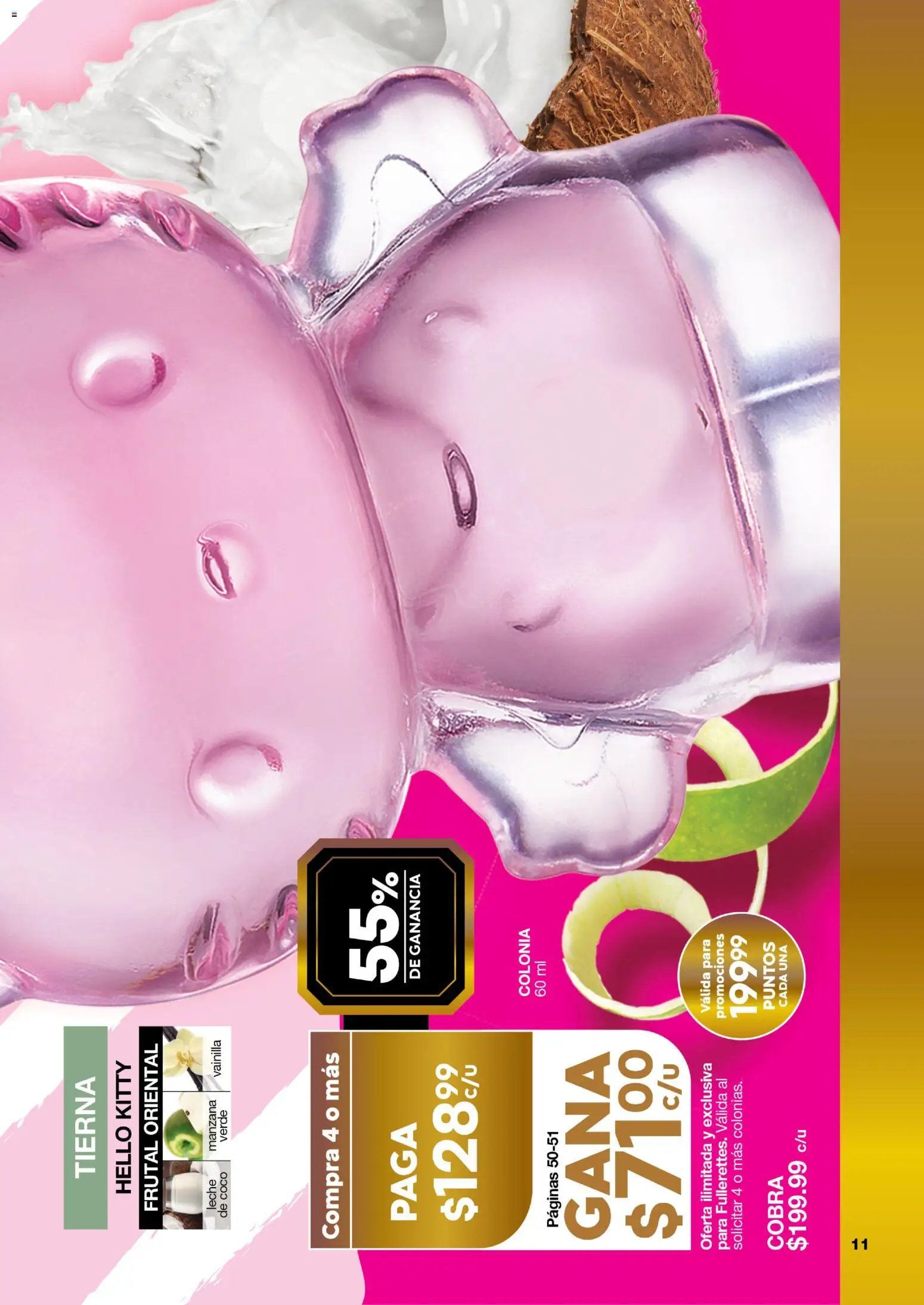 Nuevas ofertas de Fuller válidas en toda la República Mexicana desde el 24/06/2026. ¡Encuentra las mejores ofertas en Fuller Gana Mas 6 2026! | Página: 11 | Productos: Manzana, Leche