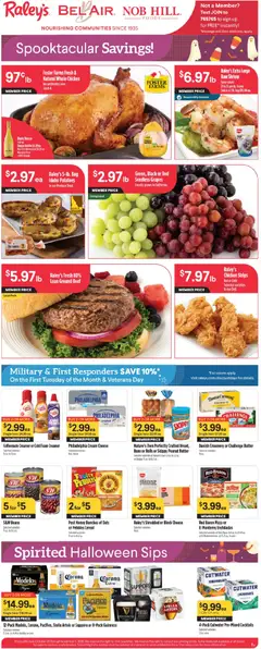 Preview of Raley's weekly ads valid from 10/28/2026