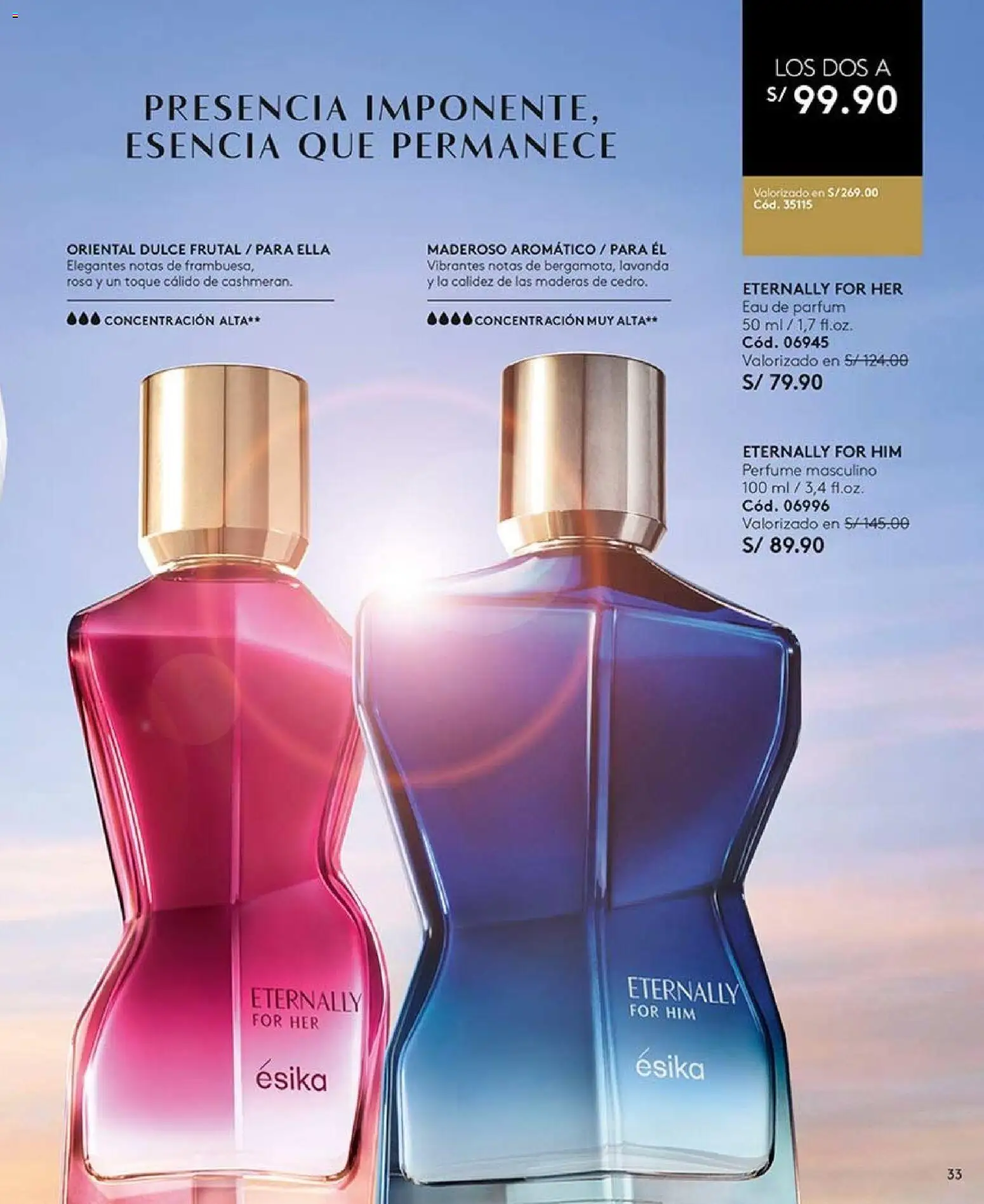 Catálogo Ésika válido desde 02/08/2026 | Página: 33 | Productos: Perfume