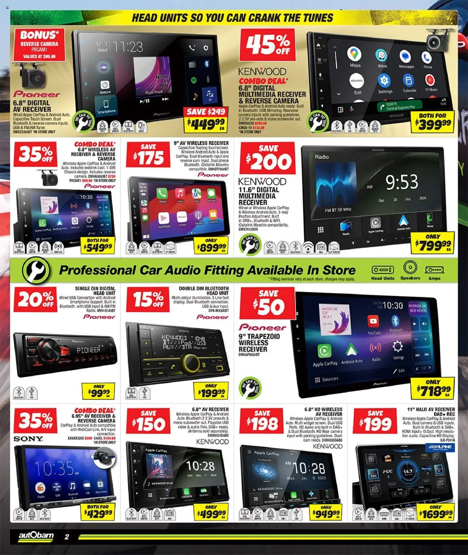 Autobarn catalogue - valid from 30/09/2026 | Page: 2 | Products: Antenna, Digital, Smartphone, Radio