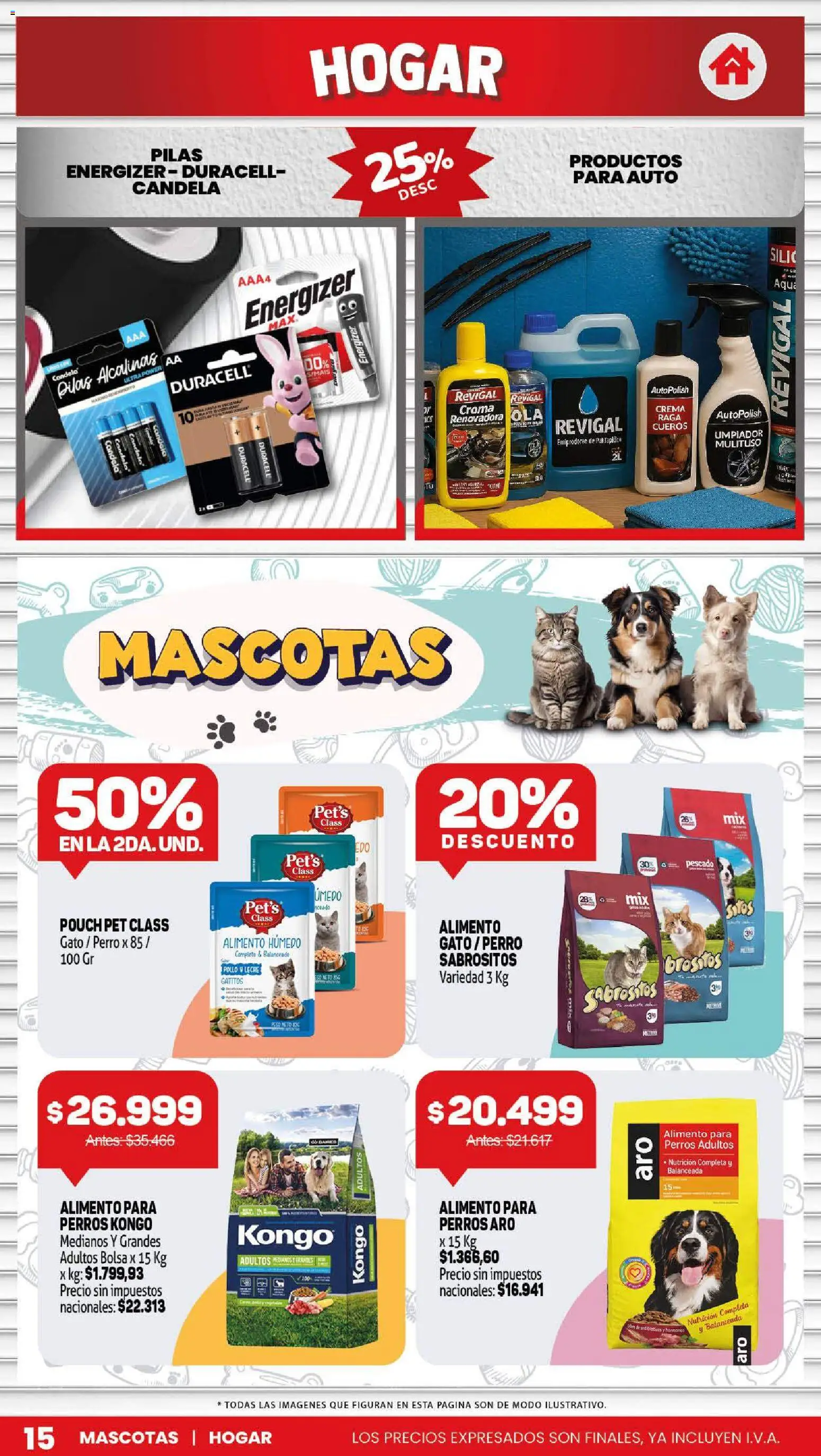 Makro ofertas │ válido desde el 07.05.2026 | Página: 15 | Productos: Bolsa, Pilas, Pescado, Crema