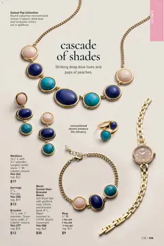 Preview of Avon weekly ads valid from 07/29/2026 | Page: 149 | Products: Ring, Blush, Water, Watch