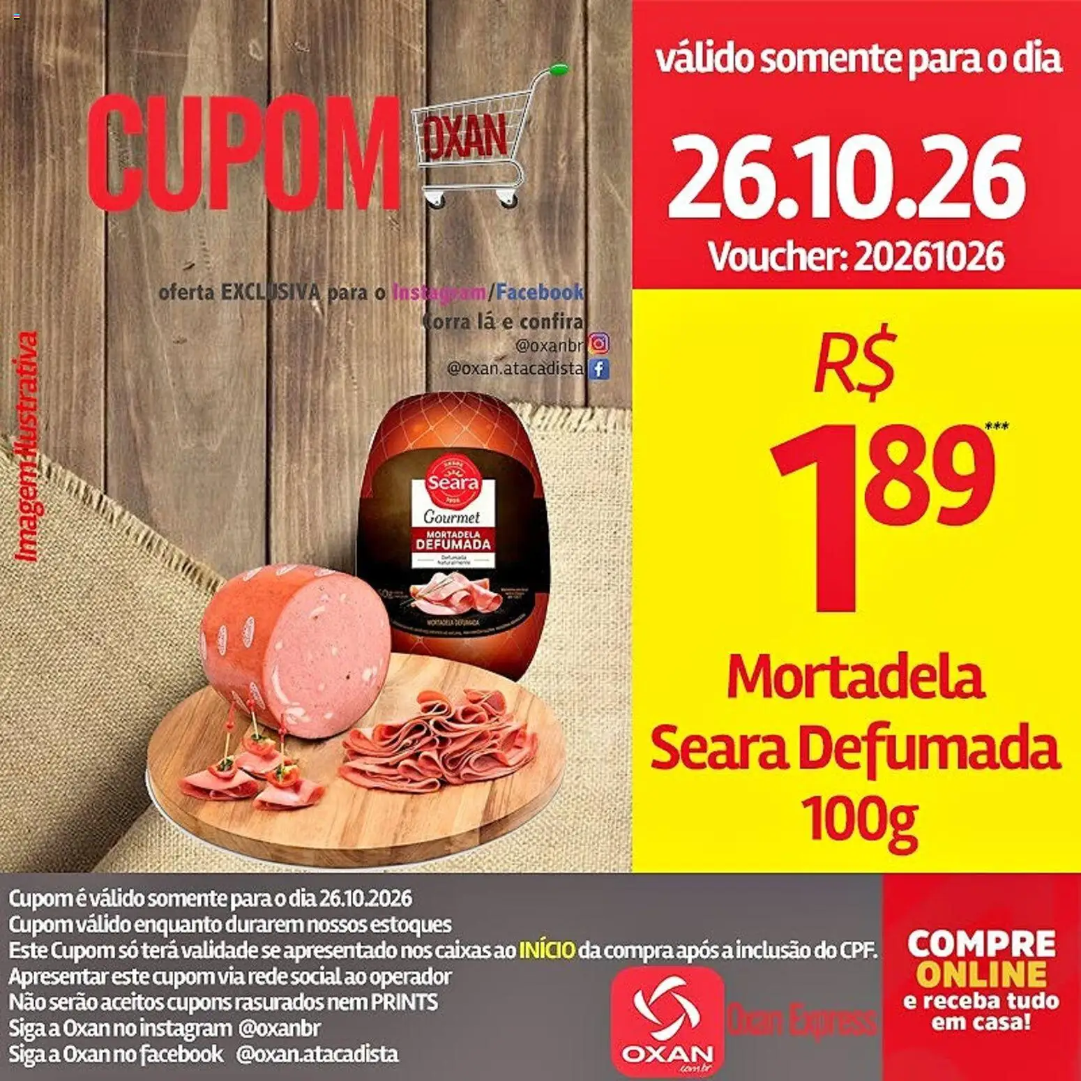 Oxan Atacadista Folheto - válido de 26/10/2026 | Página: 18