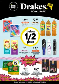 Preview of Drakes catalogue Royal Park - valid from 21/10/2026