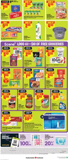 Preview of FreshCo weekly flyer / circulaire from shop FreshCo valid from 18.06.2026 | Page: 2 | Products: Chips, Cream, Butter, Yogurt