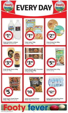 Preview of Coles Catalogue Kotara - valid from 23/09/2026 | Page: 8 | Products: Chocolate, Nuts, Water, Onion