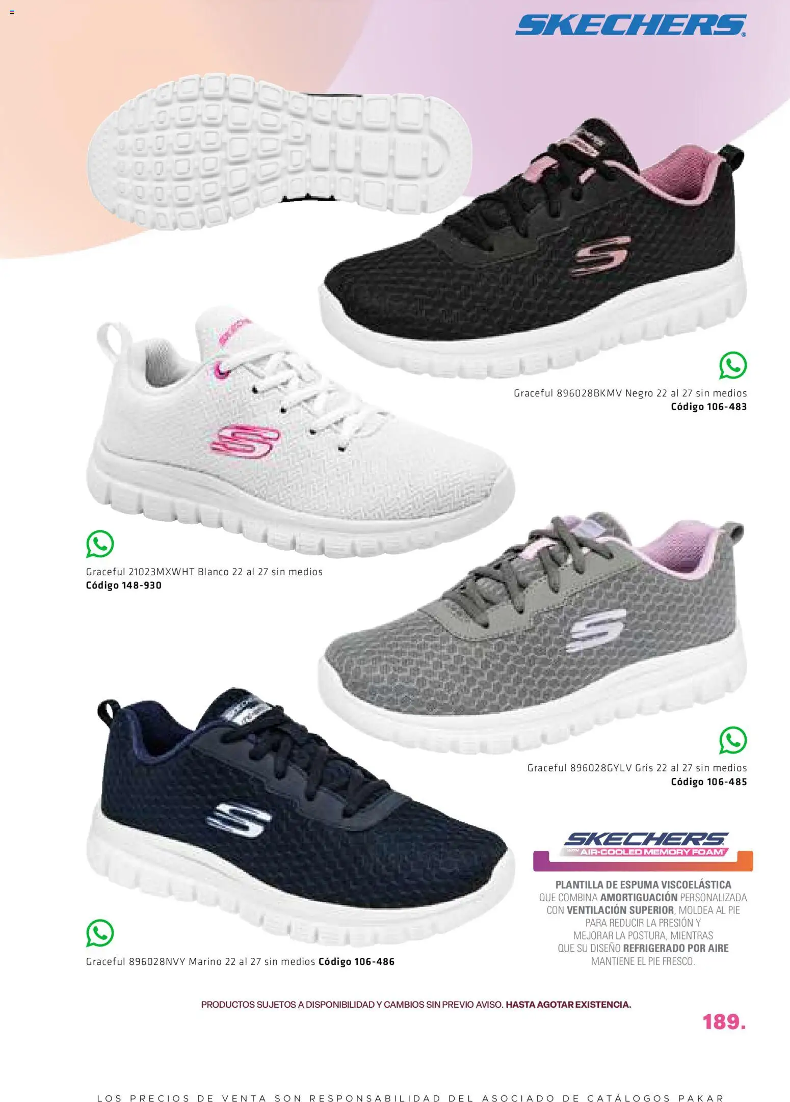 Nuevas ofertas de SC Pakar válidas en toda la República Mexicana desde el 28/08/2026. ¡Encuentra las mejores ofertas en SC Pakar catálogo Otoño! | Página: 189 | Productos: Espuma