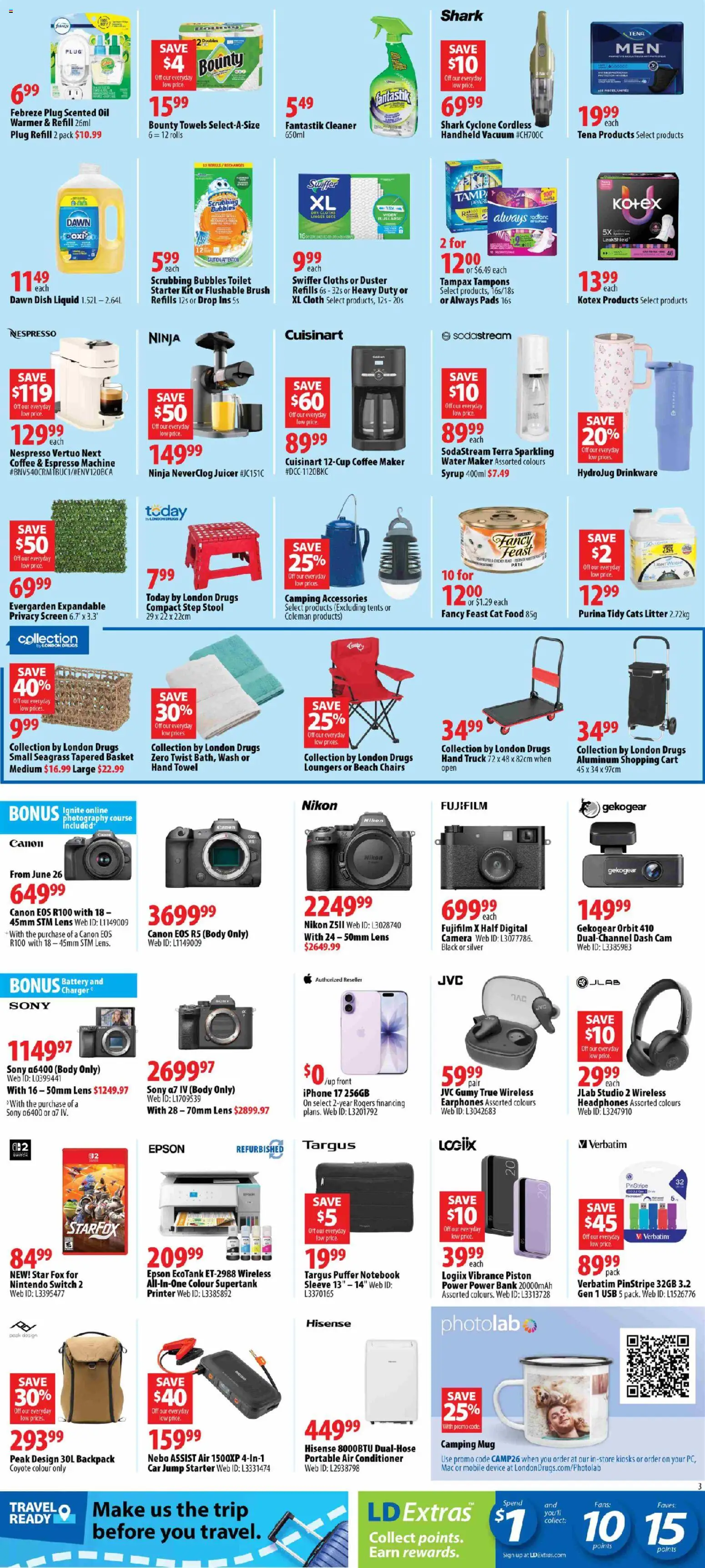 London Drugs flyer valid from Jun 25, 2026 | Page: 3