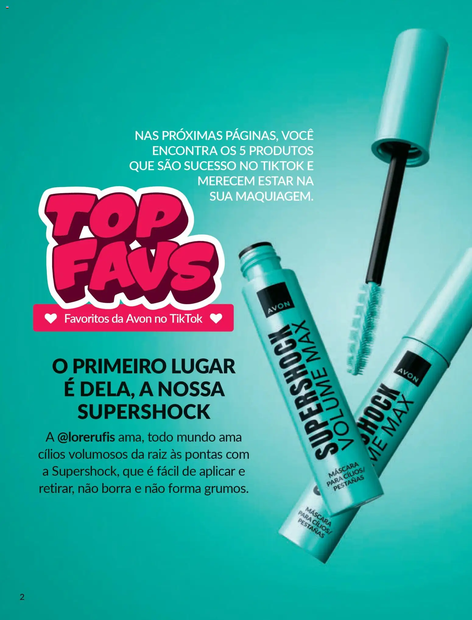 Avon Folheto - válido de 18.02.2026 | Página: 2 | Produtos: Máscara para cílios