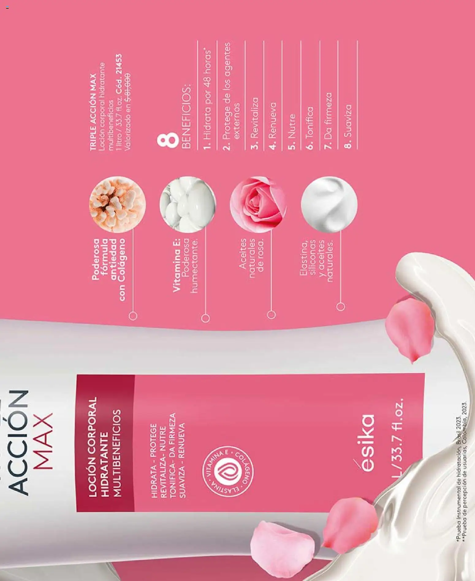 Ésika revista - valida desde el 17/07/2026 | Página: 125 | Productos: Loción