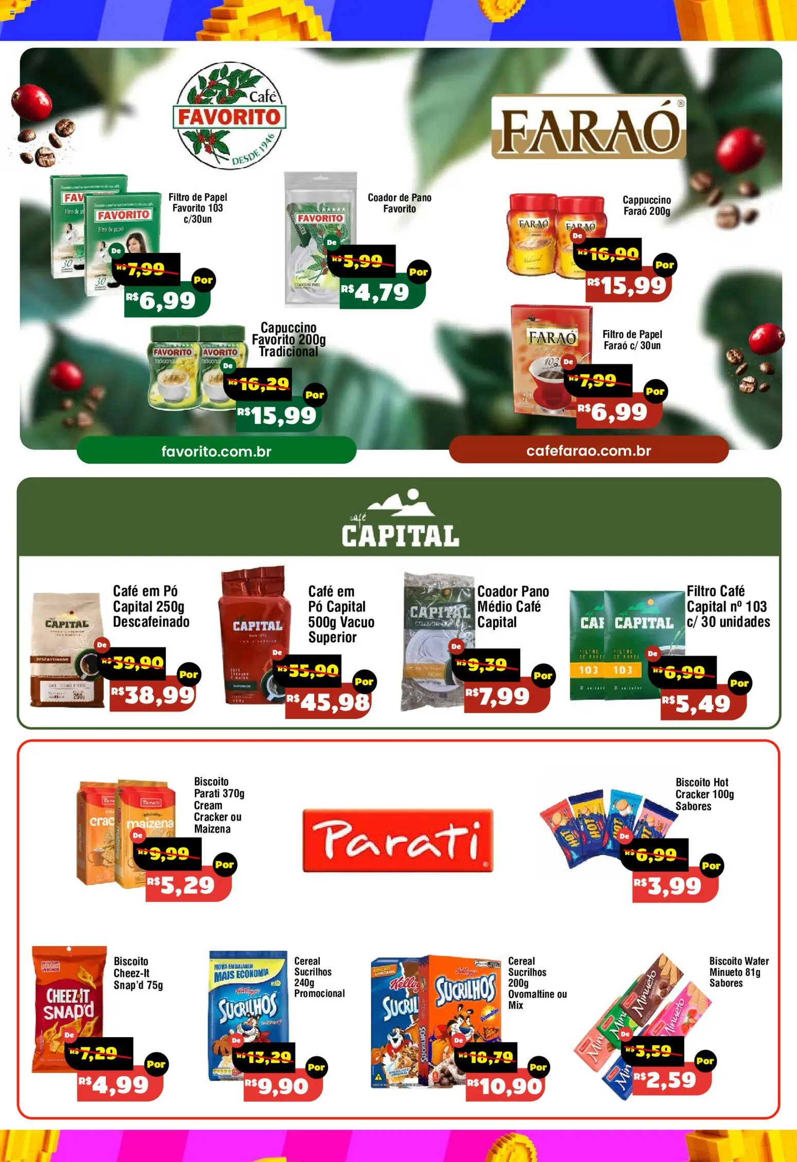 Royal Supermercados Folheto - válido de 24/08/2026 | Página: 12 | Produtos: Cará, Pó, Cappuccino, Café