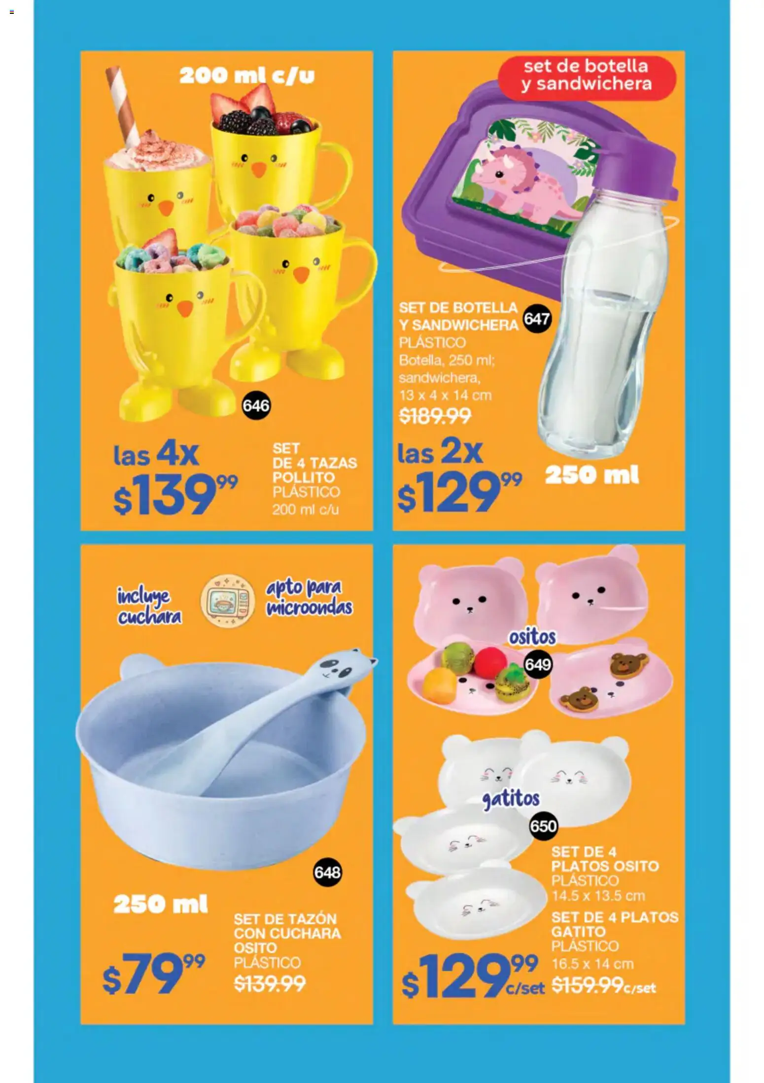 Nuevas ofertas de Fuller válidas en toda la República Mexicana desde el 22/07/2026. ¡Encuentra las mejores ofertas en Fuller campaña 8 2026! | Página: 140 | Productos: Sandwichera, Microondas, Botella, Cuchara
