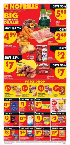 Preview of No Frills weekly flyer - AB from shop No Frills valid from Oct 1, 2026