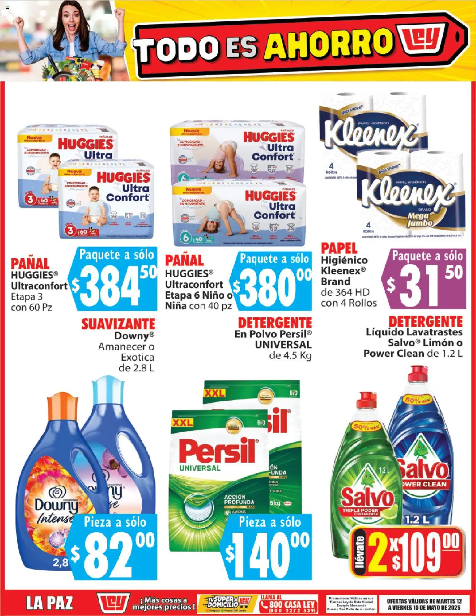 Nuevas ofertas de Casa Ley válidas en toda la República Mexicana desde el 12.05.2026. ¡Encuentra las mejores ofertas en Casa Ley folleto Todo es ahorro! | Página: 12