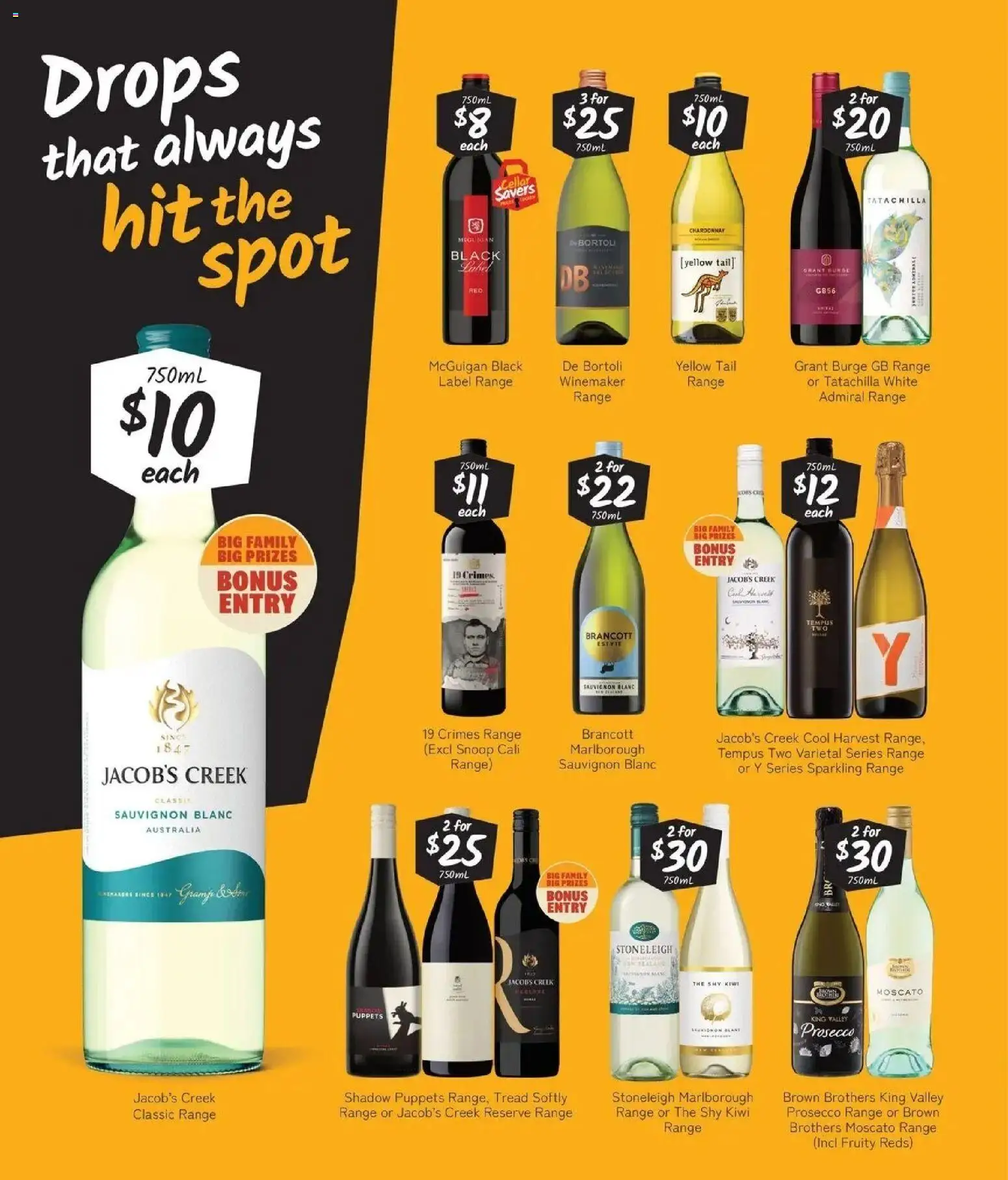 Cellarbrations catalogue - valid from 13/07/2026 | Page: 6 | Products: Prosecco, Kiwi