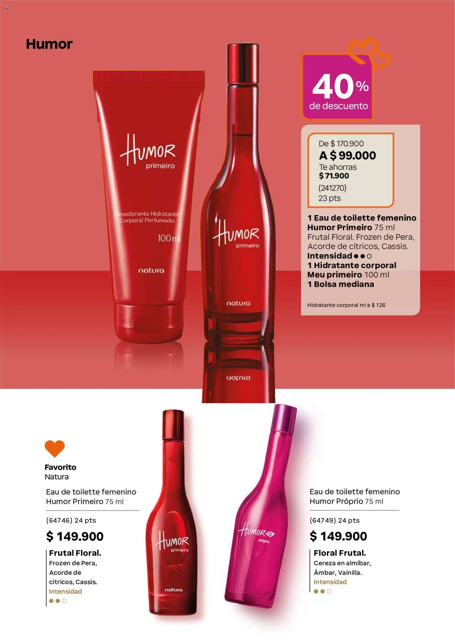 Natura revista - valida desde el 22/07/2026 | Página: 51 | Productos: Té, Bolsa, Eau de toilette, Desodorante