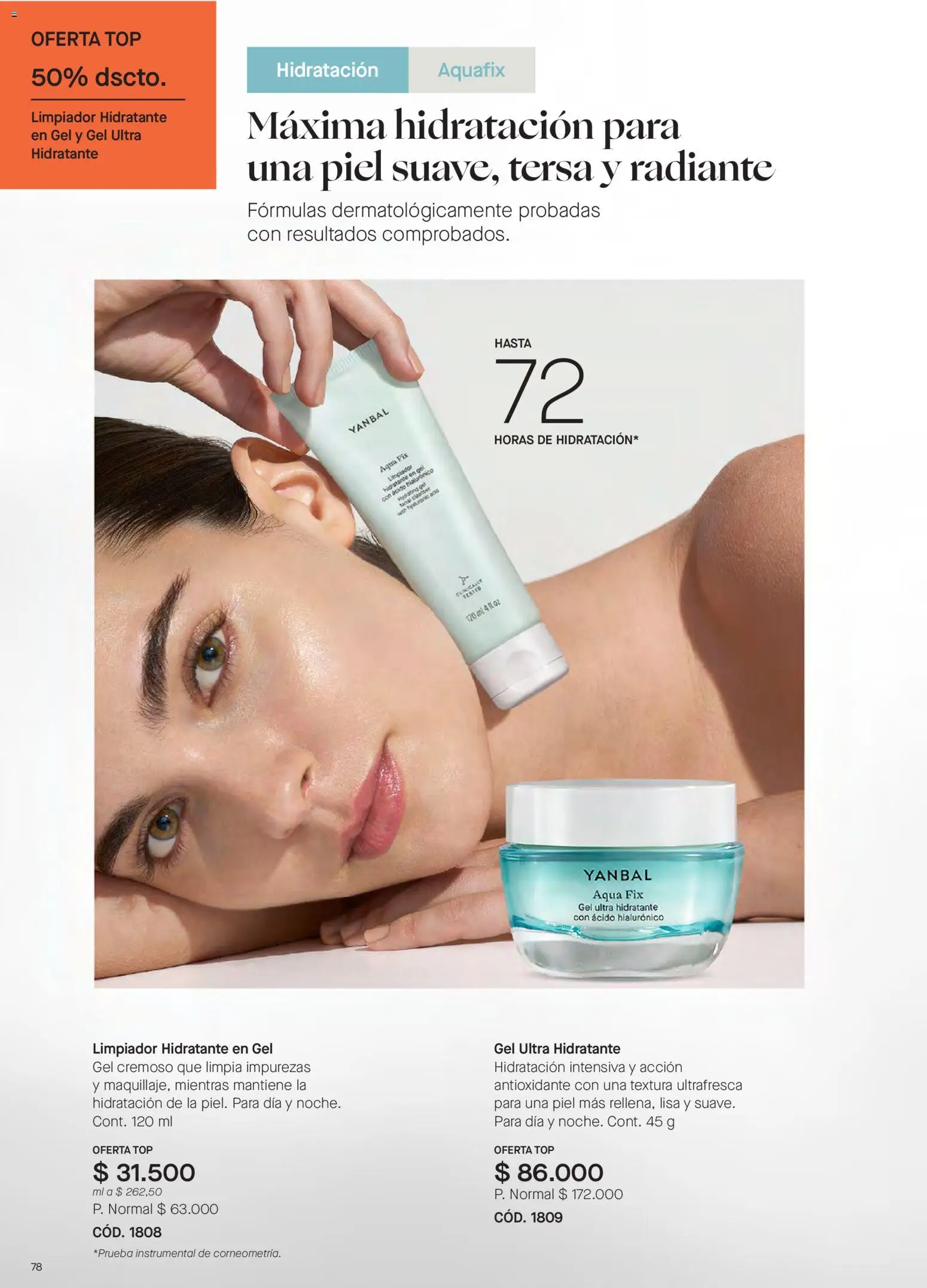 Yanbal revista - valida desde el 18/07/2026 | Página: 78 | Productos: Limpiador, Top