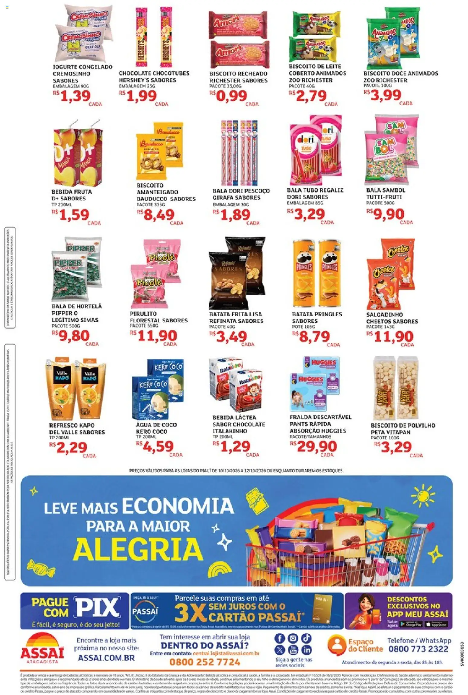 Assaí Atacadista Folheto - válido de 10/10/2026 | Página: 2