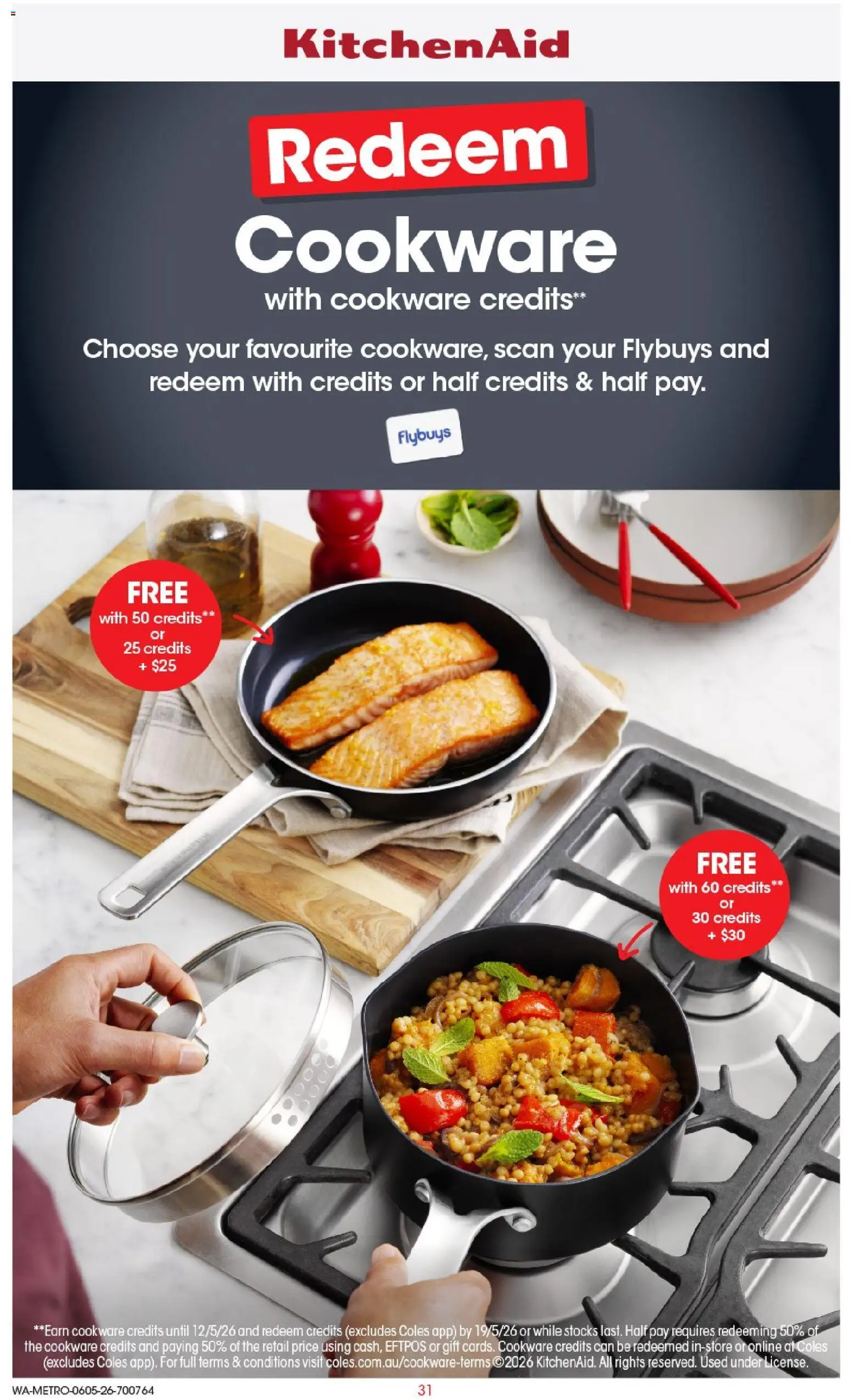 Coles catalogue - valid from 06.05.2026 | Page: 31 | Products: Cookware
