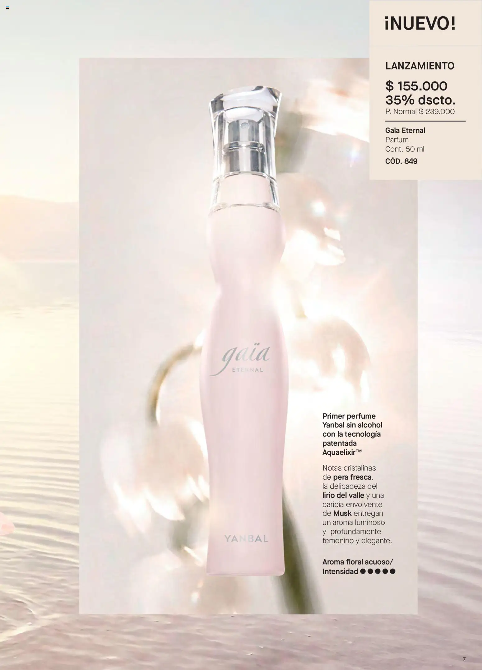 Yanbal revista - valida desde el 18/07/2026 | Página: 7 | Productos: Perfume, Pera, Tintura