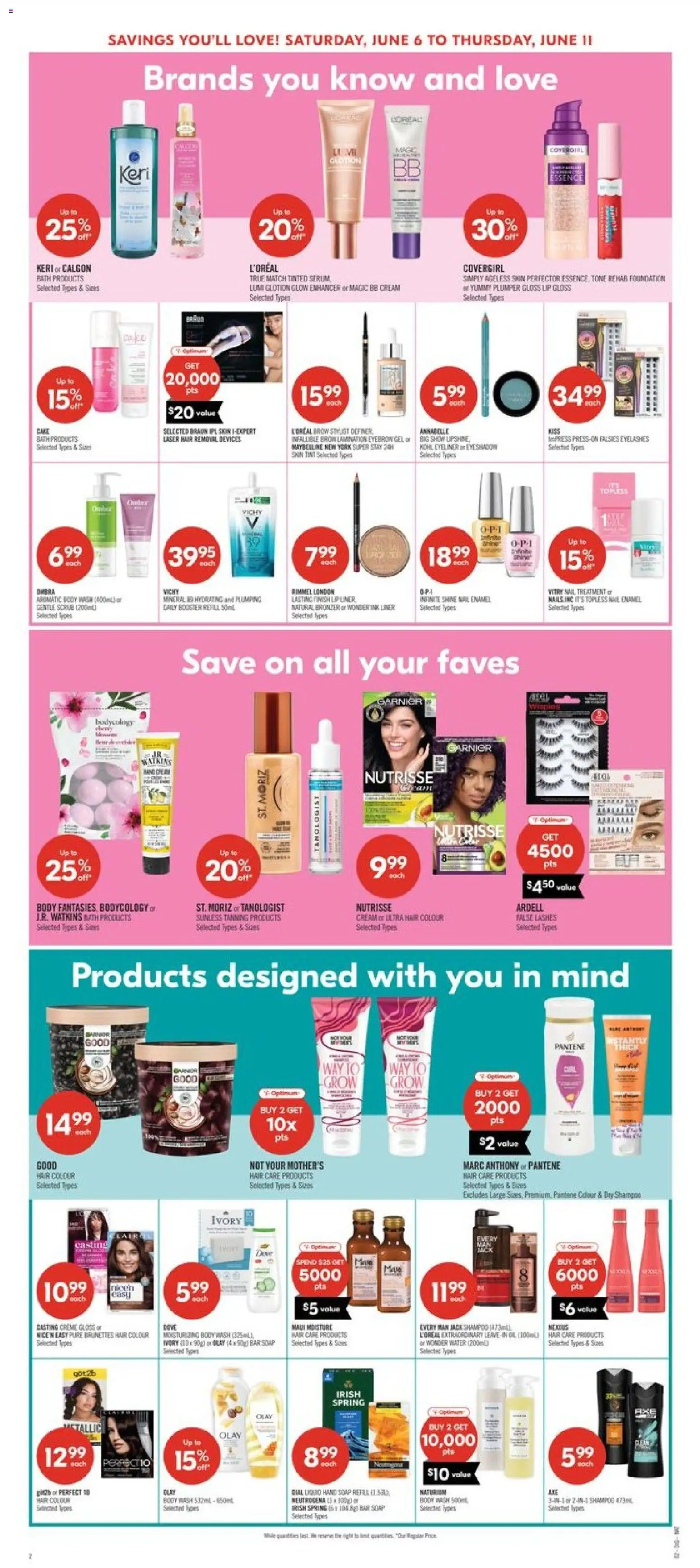 Shoppers flyer valid from 05.06.2026 | Page: 19 | Products: Cream, BB cream, Soap, Body wash