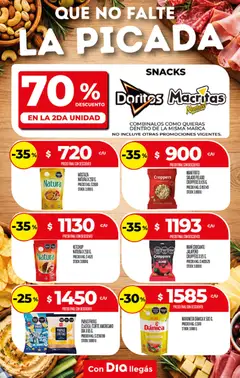 Vista previa Supermercado DIA - Especial Picada válido desde el 07/10/2026