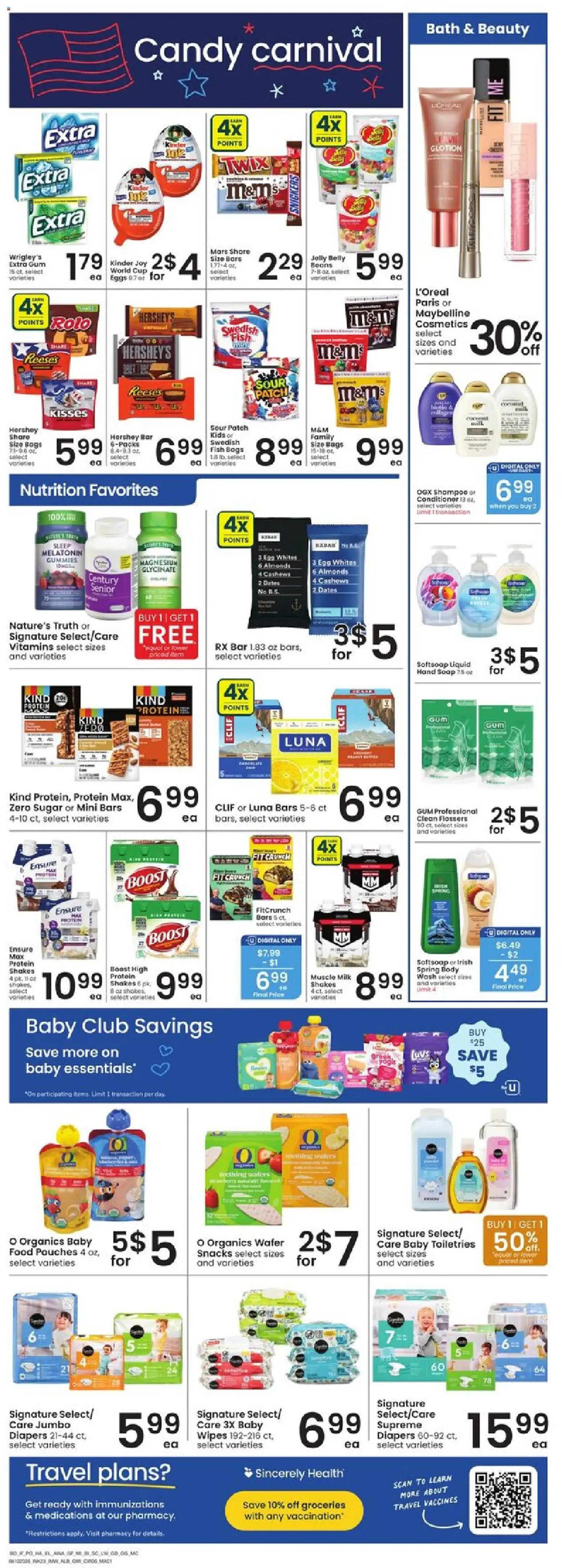 Albertsons Weekly Ad - valid from 17.06.2026 | Page: 7 | Products: Magnesium, Melatonin, Bath, Conditioner