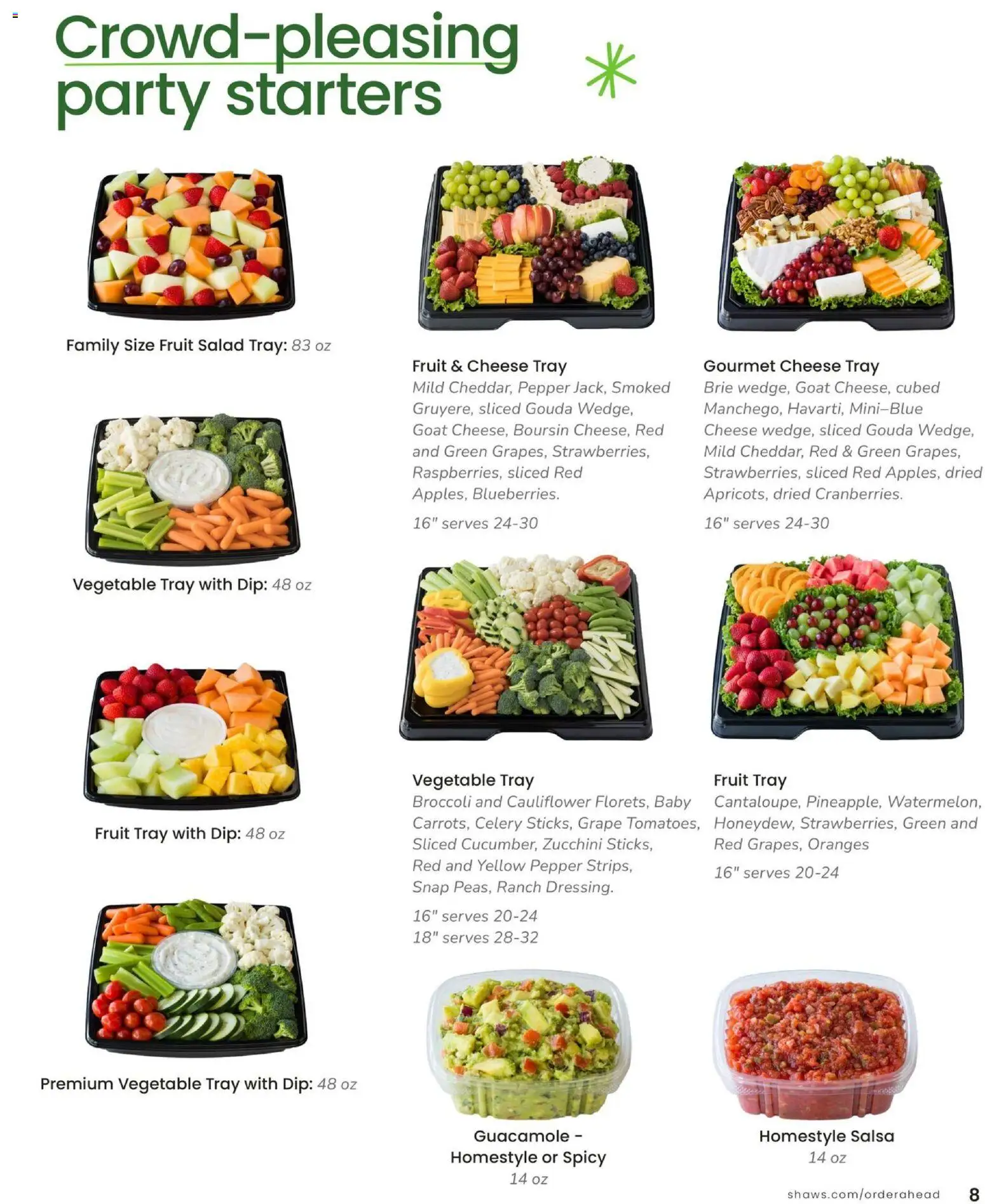 Shaw's Entertainment Guide - valid from 11/28/2025 | Page: 9 | Products: Broccoli, Salad, Fruit, Celery