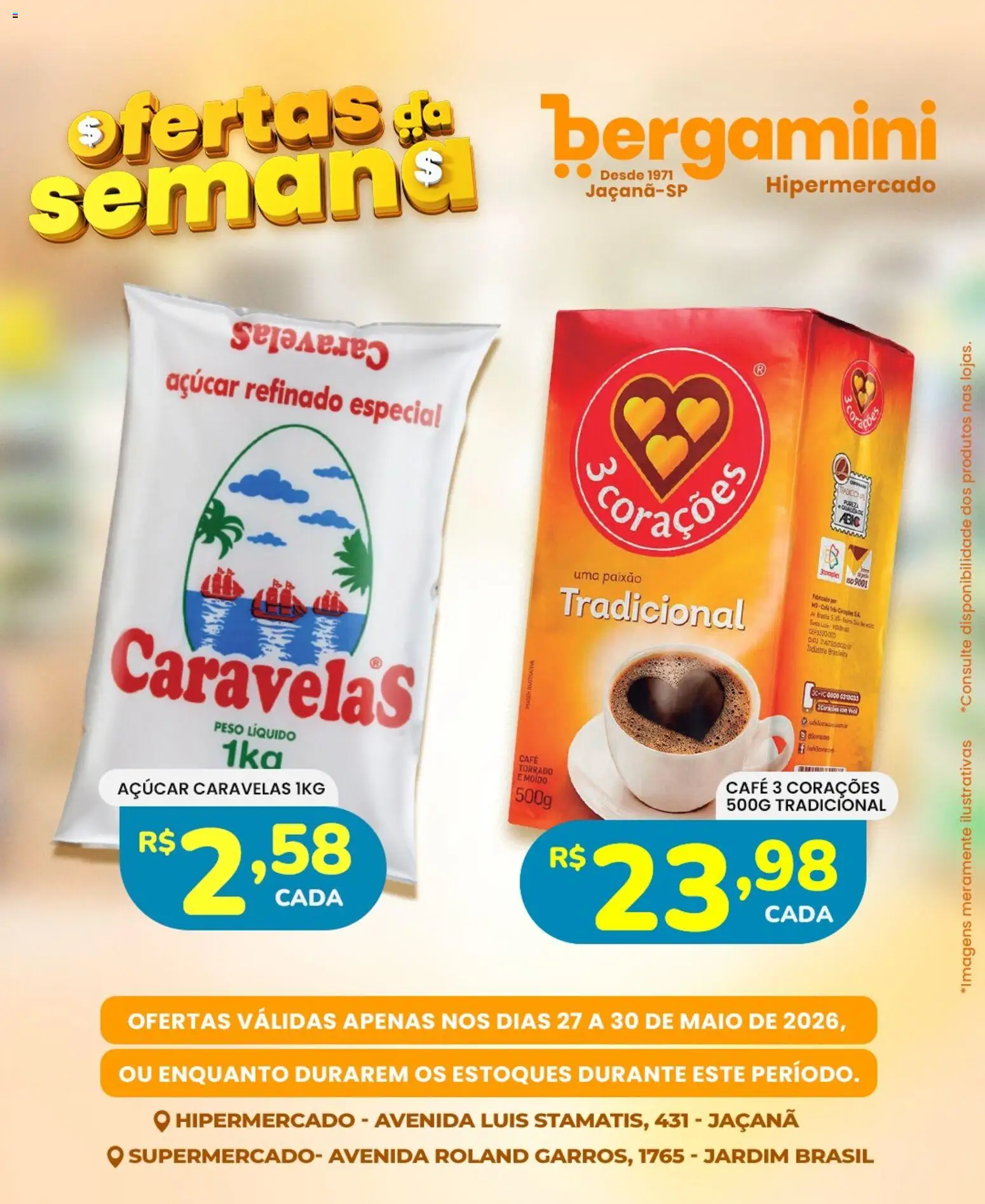 Supermercado Bergamini - Ofertas da semana de 27/05/2026 ? Não perca as melhores promoções! | Brasil