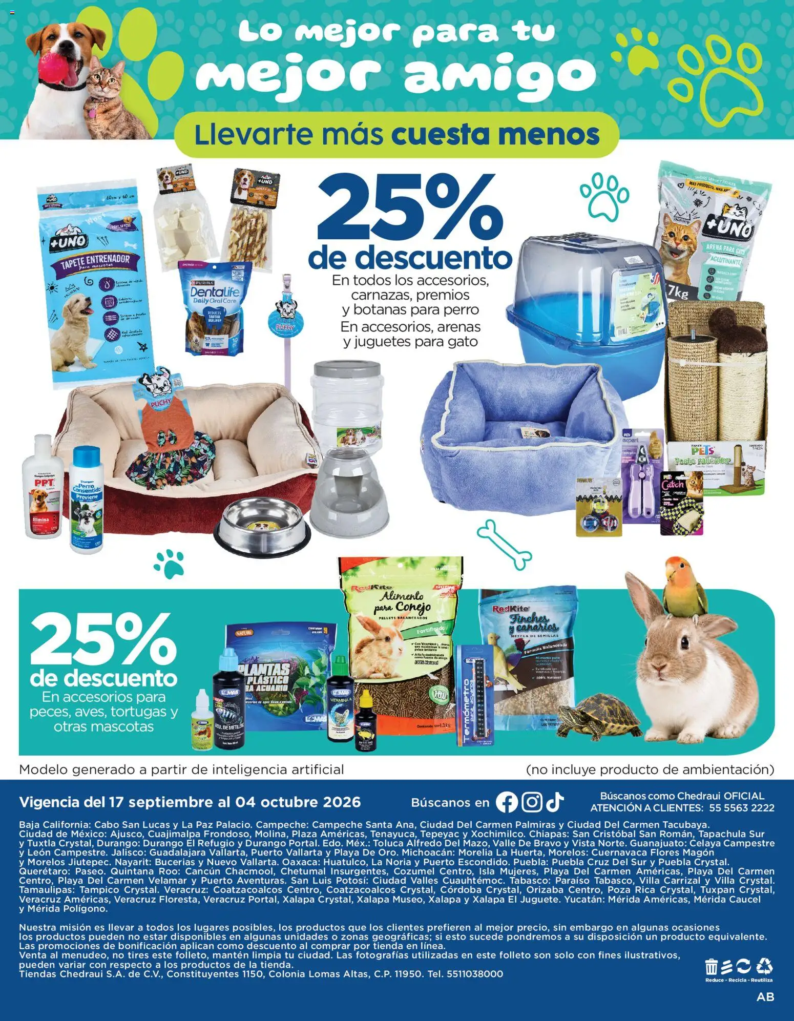 Nuevas ofertas de Chedraui válidas en toda la República Mexicana desde el 17/09/2026. ¡Encuentra las mejores ofertas en Chedraui folleto! | Página: 16 | Productos: Termómetro, Flores, Semillas, Juguetes