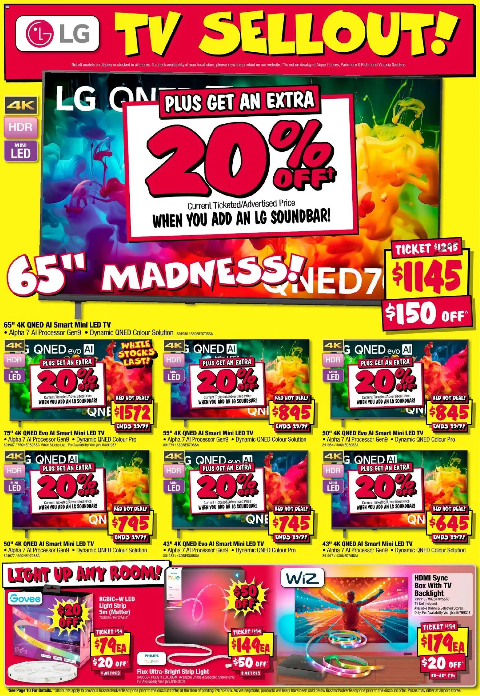 JB Hi-Fi catalogue - valid from 16/07/2026 | Page: 11 | Products: Box, Light, Tv, Strip