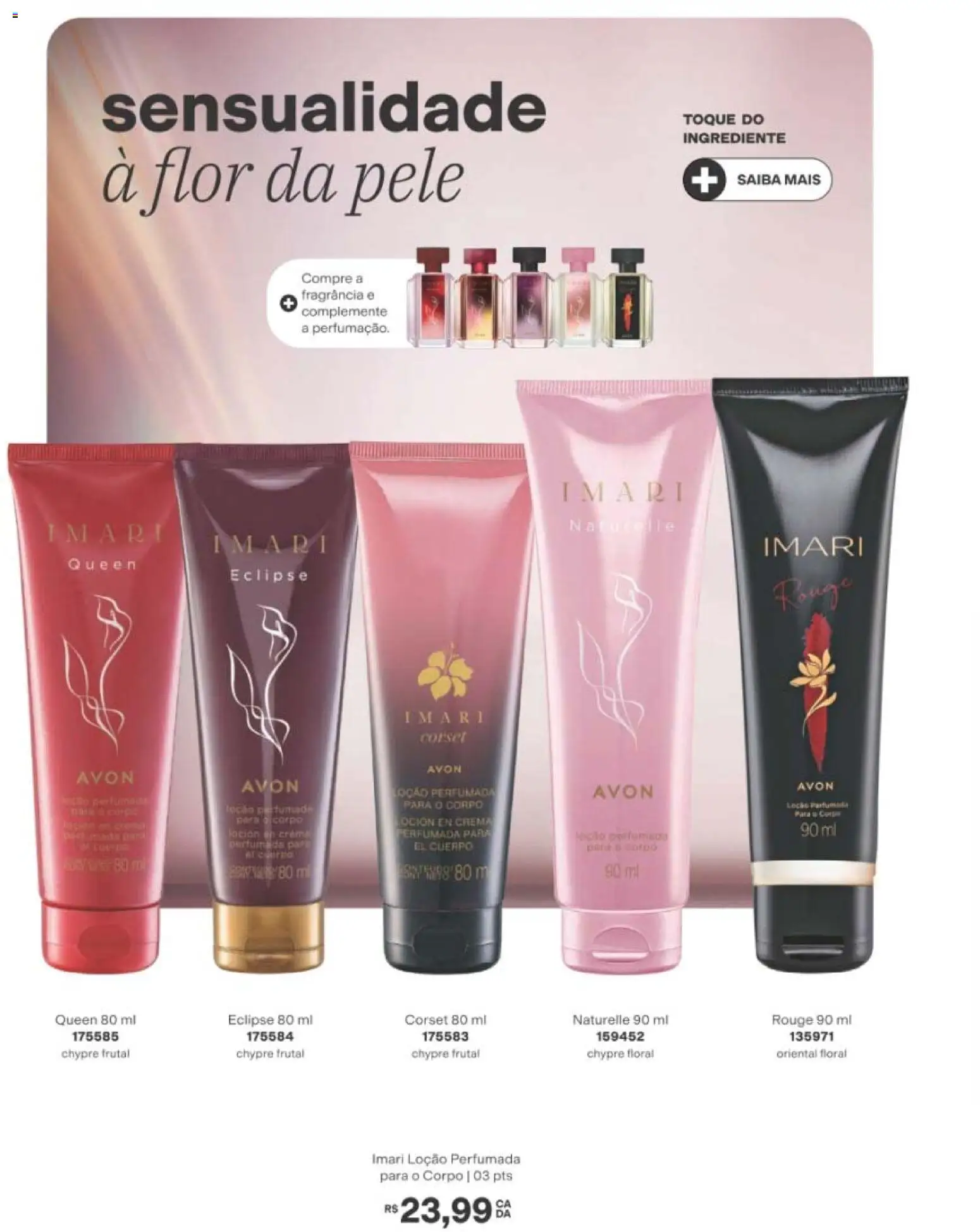 Avon Folheto - válido de 19/07/2026 | Página: 152 | Produtos: Fragrância, Corset
