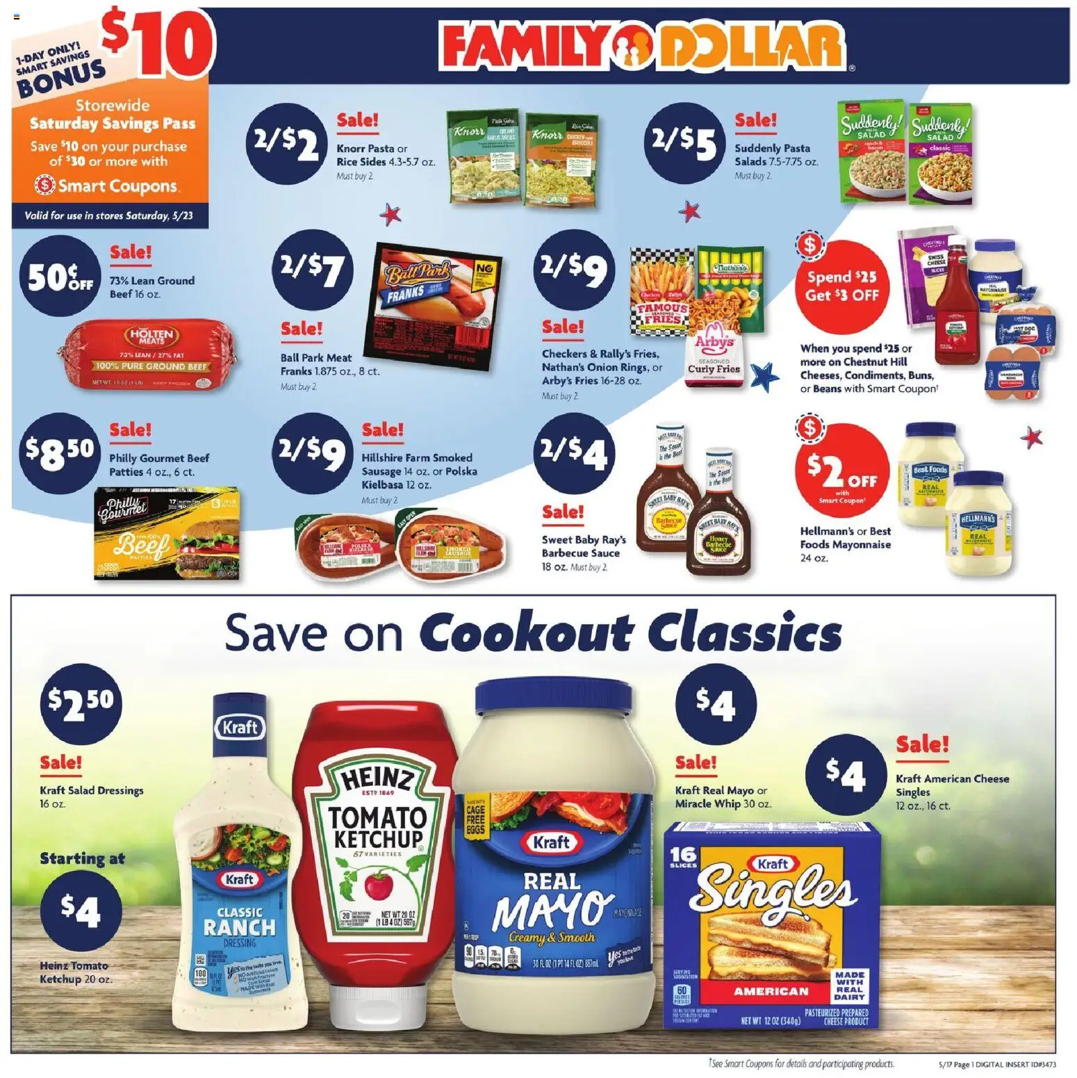 Family Dollar Weekly Ad - valid from 17.05.2026 | Page: 1