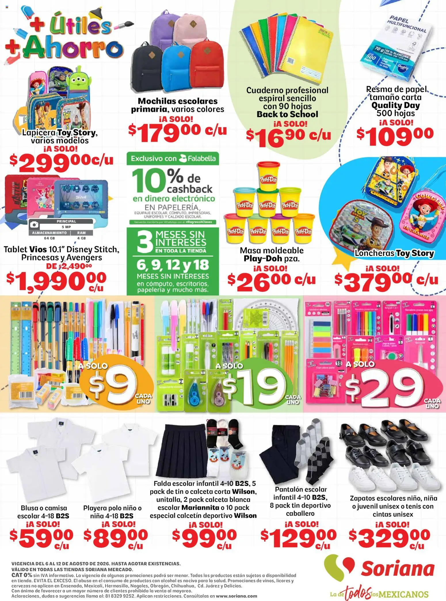 Nuevas ofertas de Soriana válidas en toda la República Mexicana desde el 06/08/2026. ¡Encuentra las mejores ofertas en Soriana Ahorro constante y sonante Mercado Nacional! | Página: 8