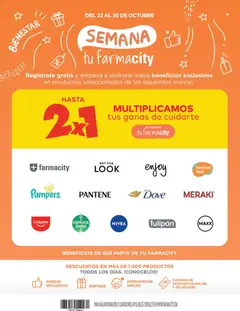 Vista previa Farmacity catálogo válido desde el 22/10/2026