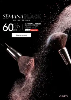 Ésika catálogo semana black -  Vista previa de la revista de la tienda Ésika valido desde el 01.06.2026