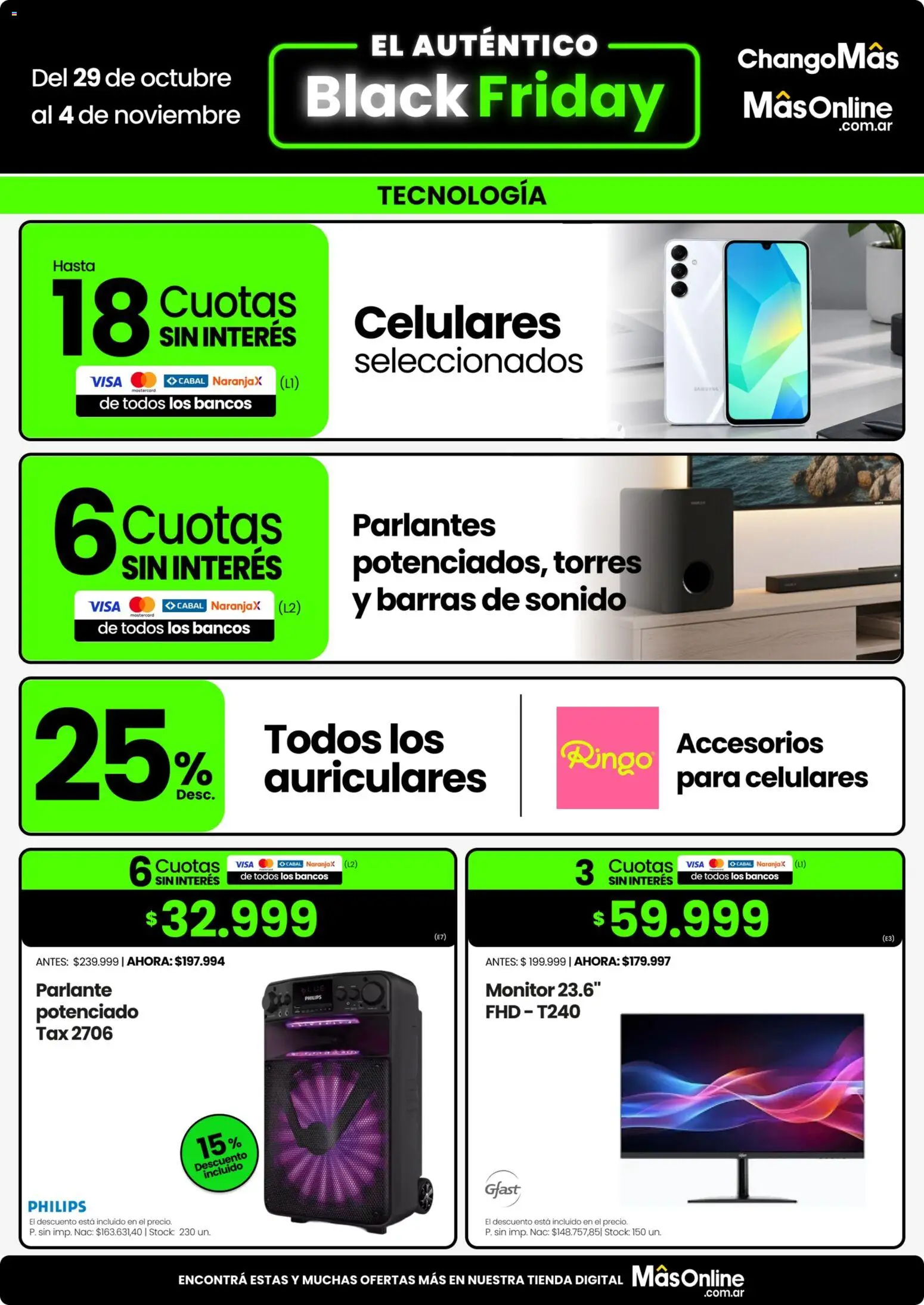 Changomas - Black Friday │ válido desde el 29/10/2026 | Página: 9