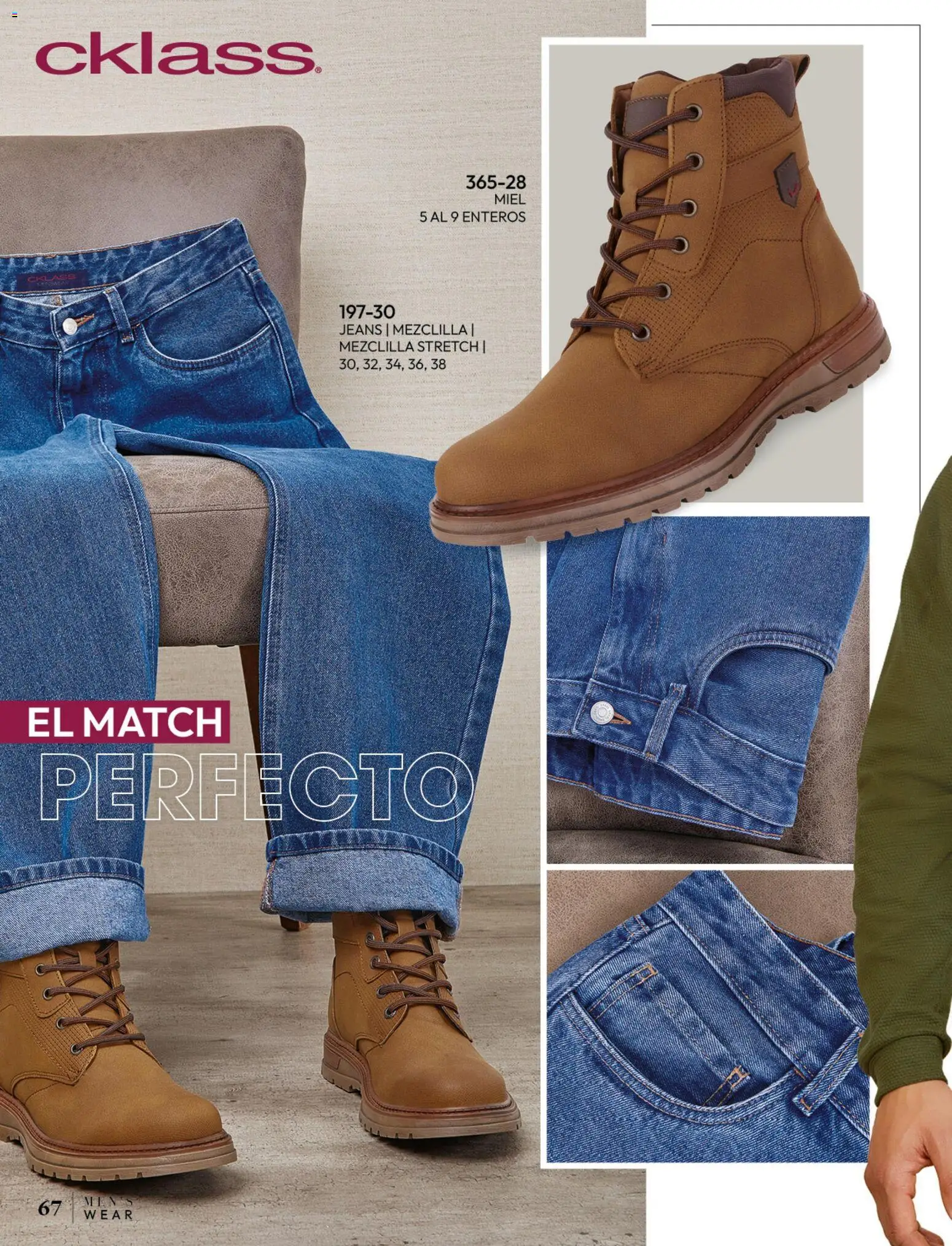 Nuevas ofertas de Cklass válidas en toda la República Mexicana desde el 08/07/2026. ¡Encuentra las mejores ofertas en Cklass catálogo Ropa caballero! | Página: 68 | Productos: Miel