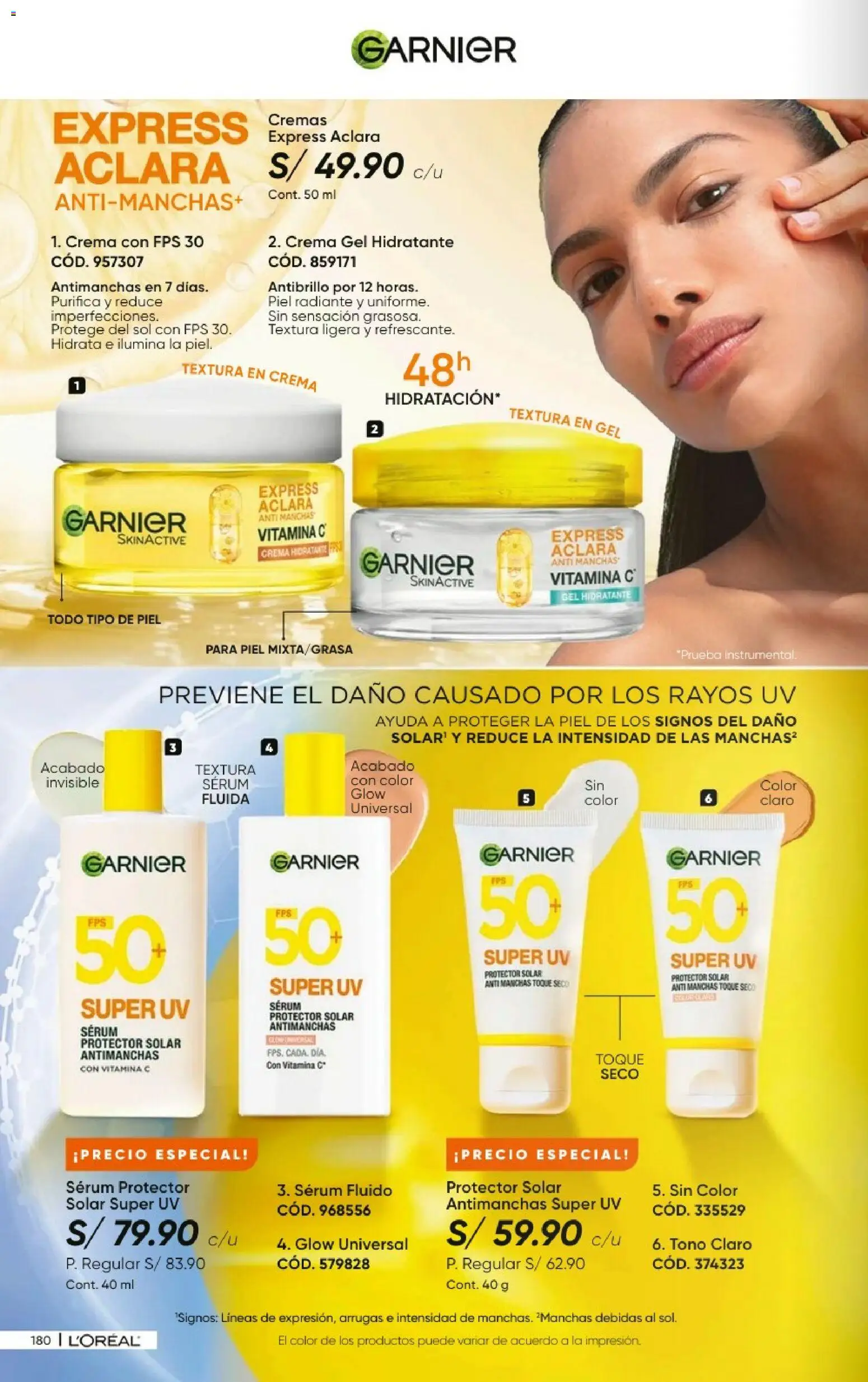 Catálogo Azzorti válido desde 20/09/2026 | Página: 182 | Productos: Protector solar, Crema