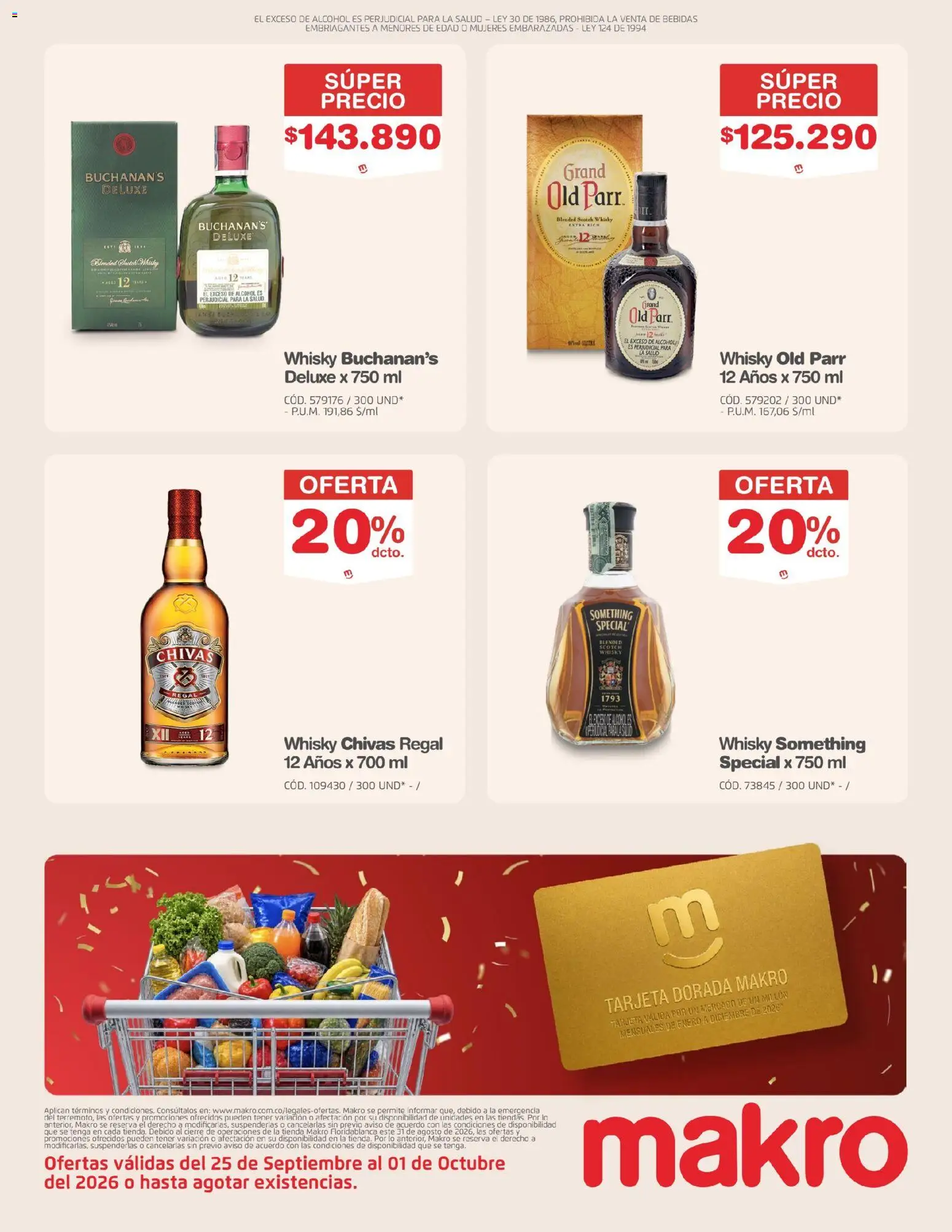 Makro revista - valida desde el 25/09/2026 | Página: 20