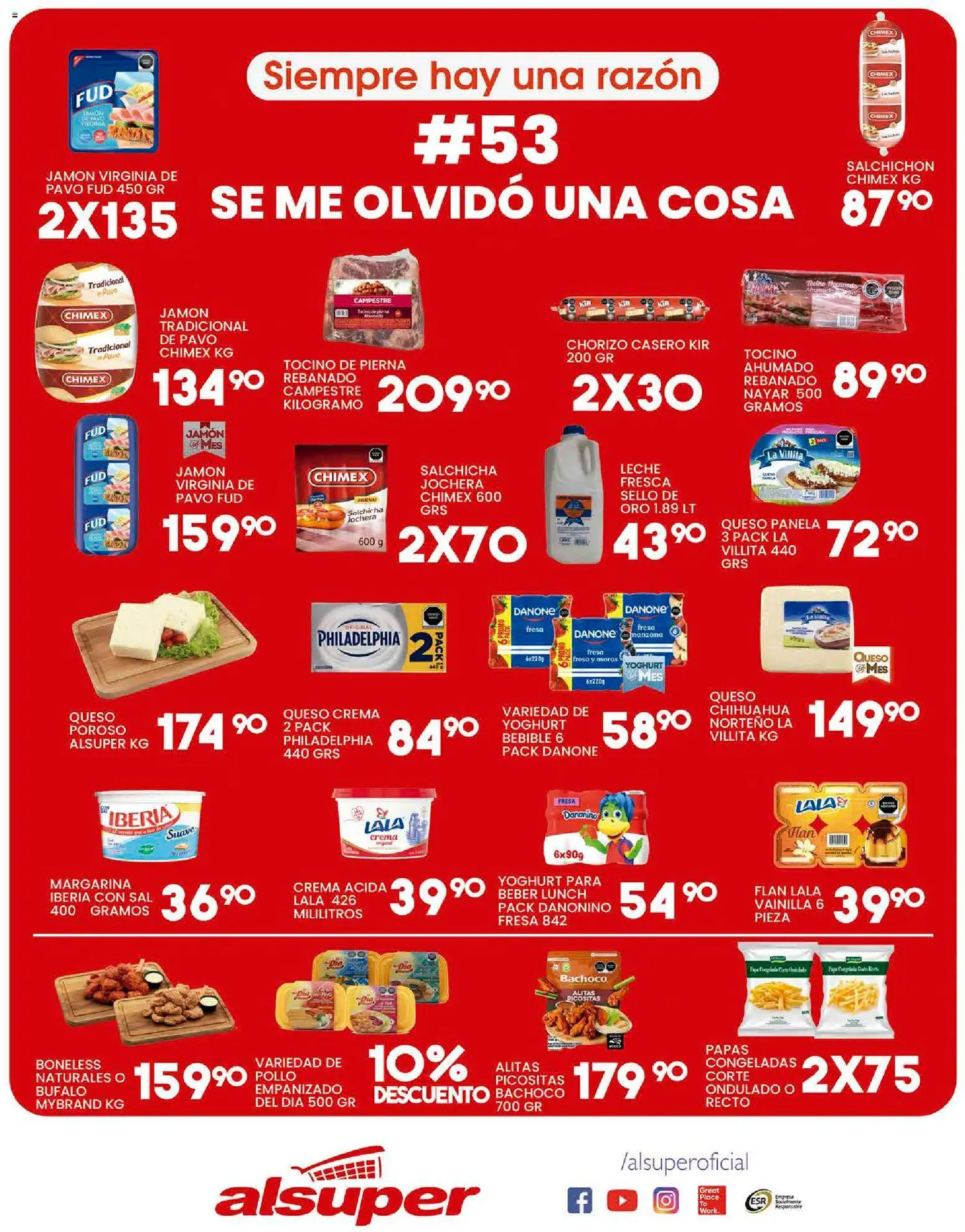 Nuevas ofertas de Alsuper válidas en toda la República Mexicana desde el 20/10/2026. ¡Encuentra las mejores ofertas en Alsuper folleto! | Página: 3