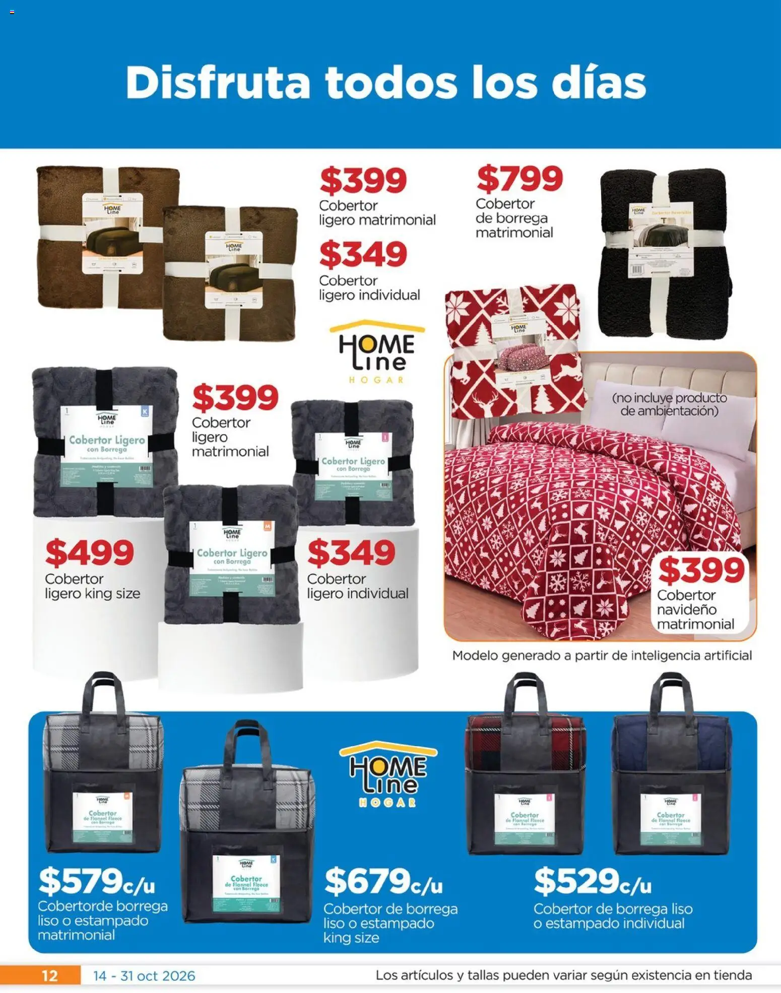 Nuevas ofertas de Chedraui válidas en toda la República Mexicana desde el 14/10/2026. ¡Encuentra las mejores ofertas en Chedraui folleto Nuestras marcas propias calidad y variedad que cuesta menos! | Página: 12