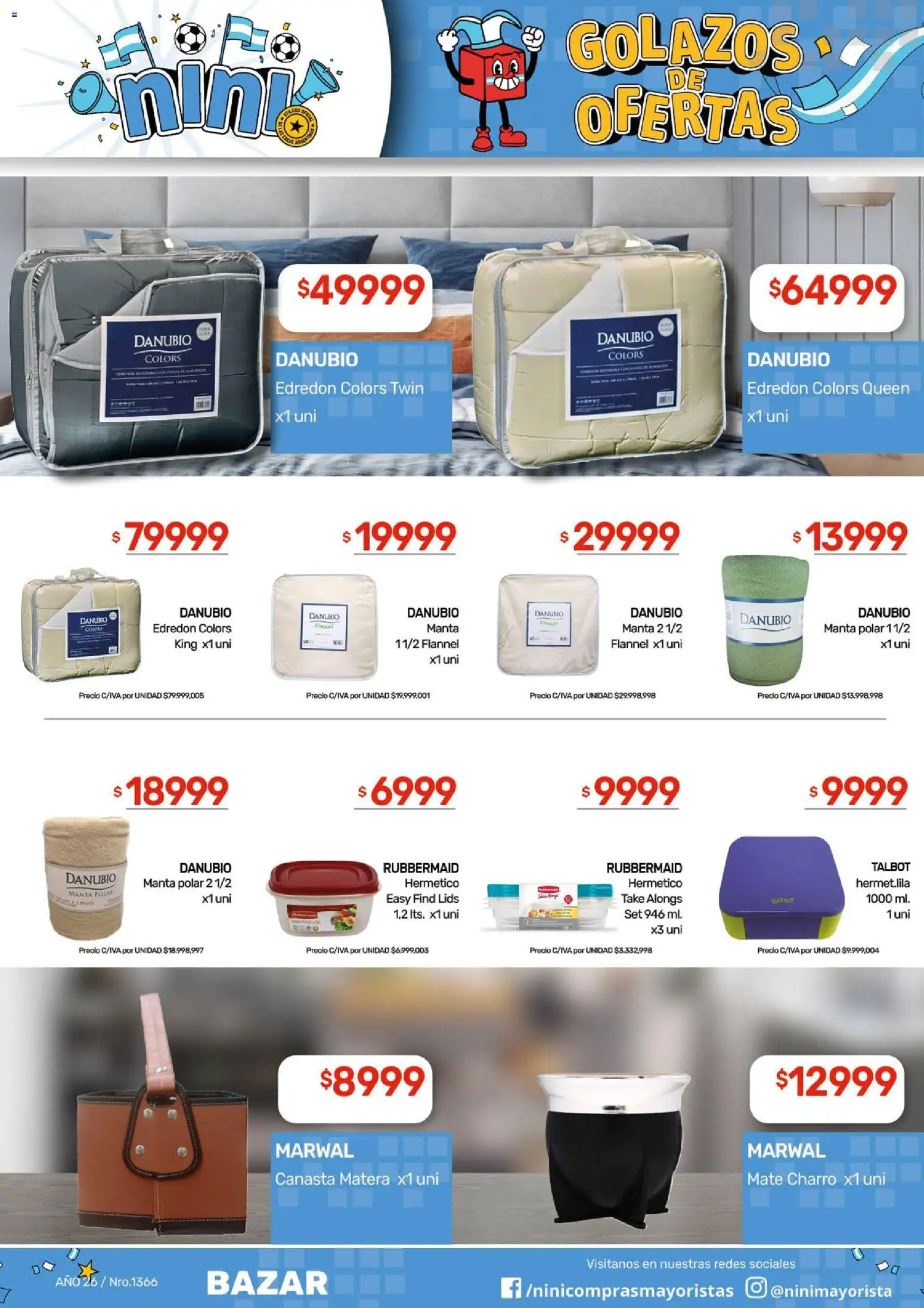 NINI Mayorista ofertas │ válido desde el 29/06/2026 | Página: 39 | Productos: Mate, Canasta