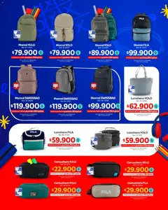 Olímpica Regreso a clases -  Vista previa de la revista de la tienda Olímpica valido desde el 17/07/2026 | Página: 3 | Productos: Lonchera, Morral