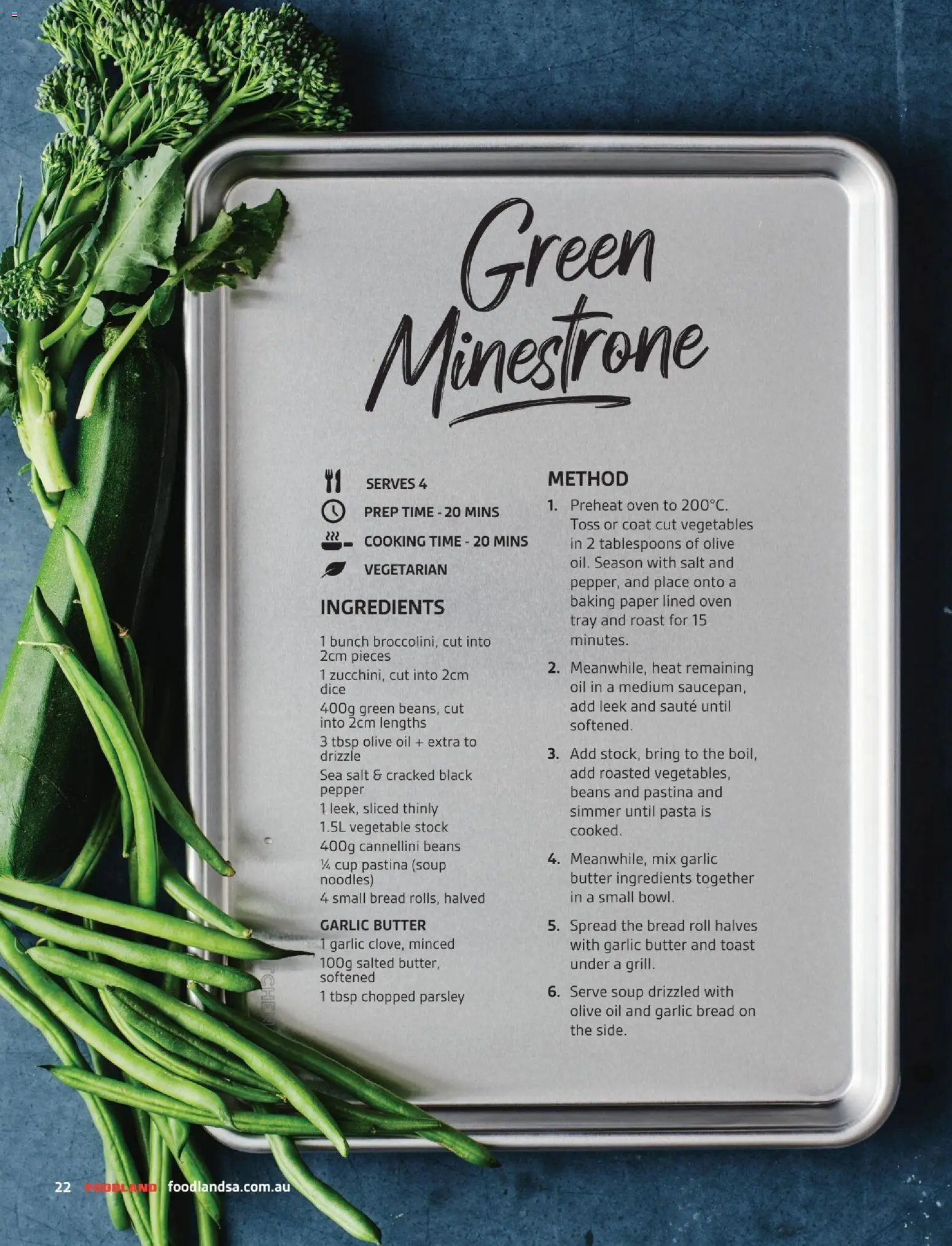 Foodland catalogue - valid from 06.06.2026 | Page: 22 | Products: Olive oil, Vegetables, Garlic, Parsley