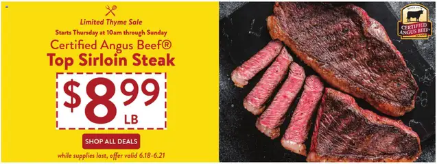 Preview of Fresh Thyme weekly ads valid from 17.06.2026