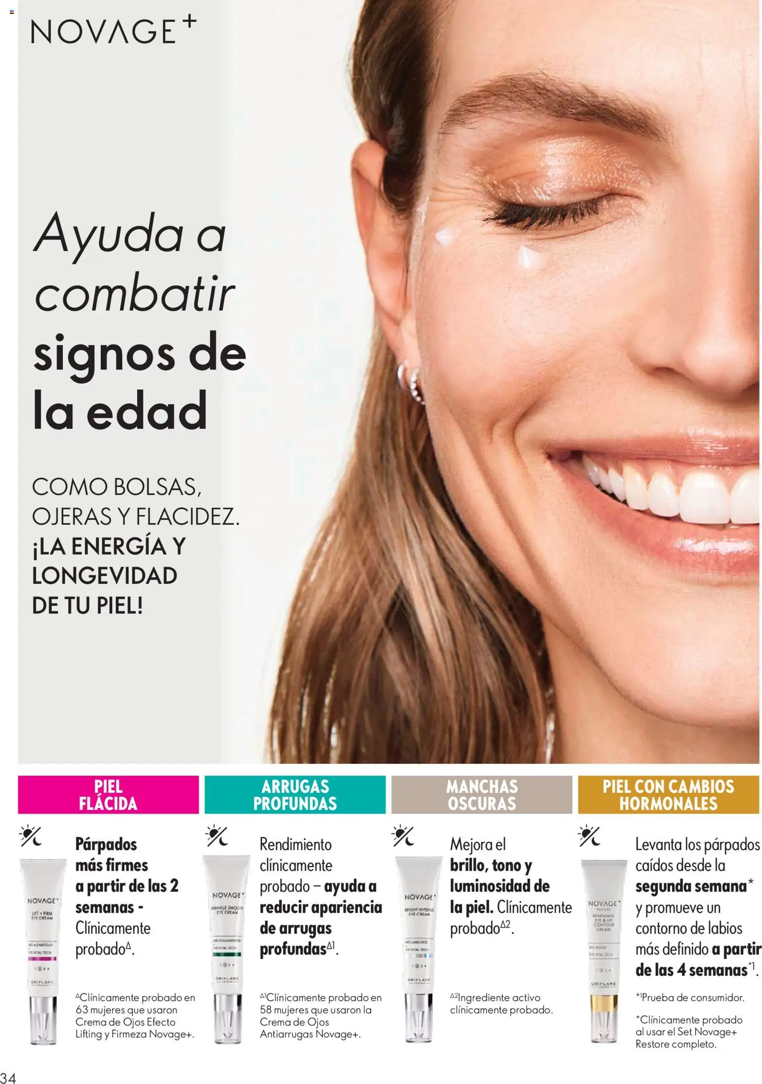 Oriflame catálogo │ válido desde el 11.09.2026 | Página: 34 | Productos: Contorno, Crema